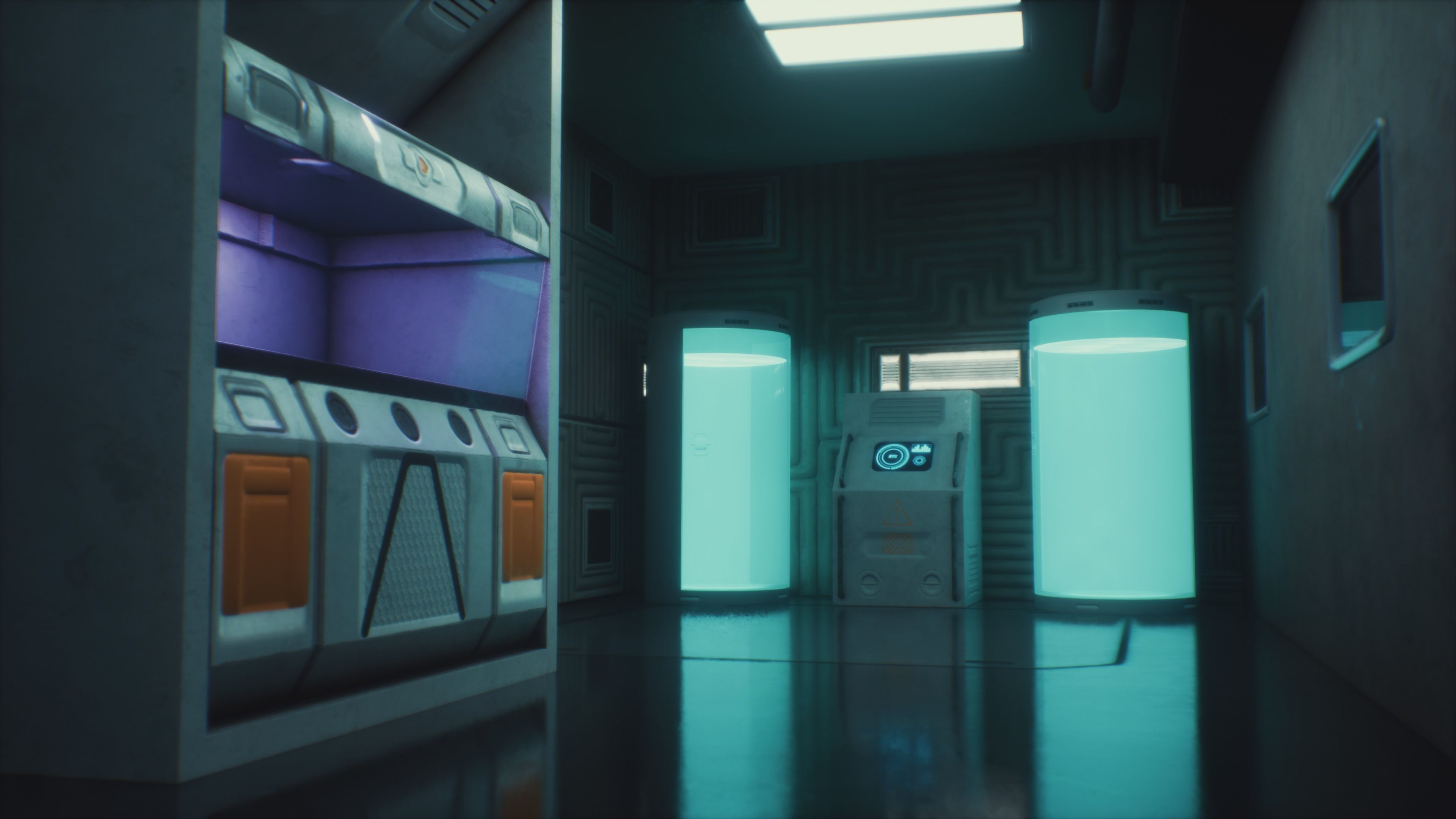 Rss Space Station Low-poly 3D model_7