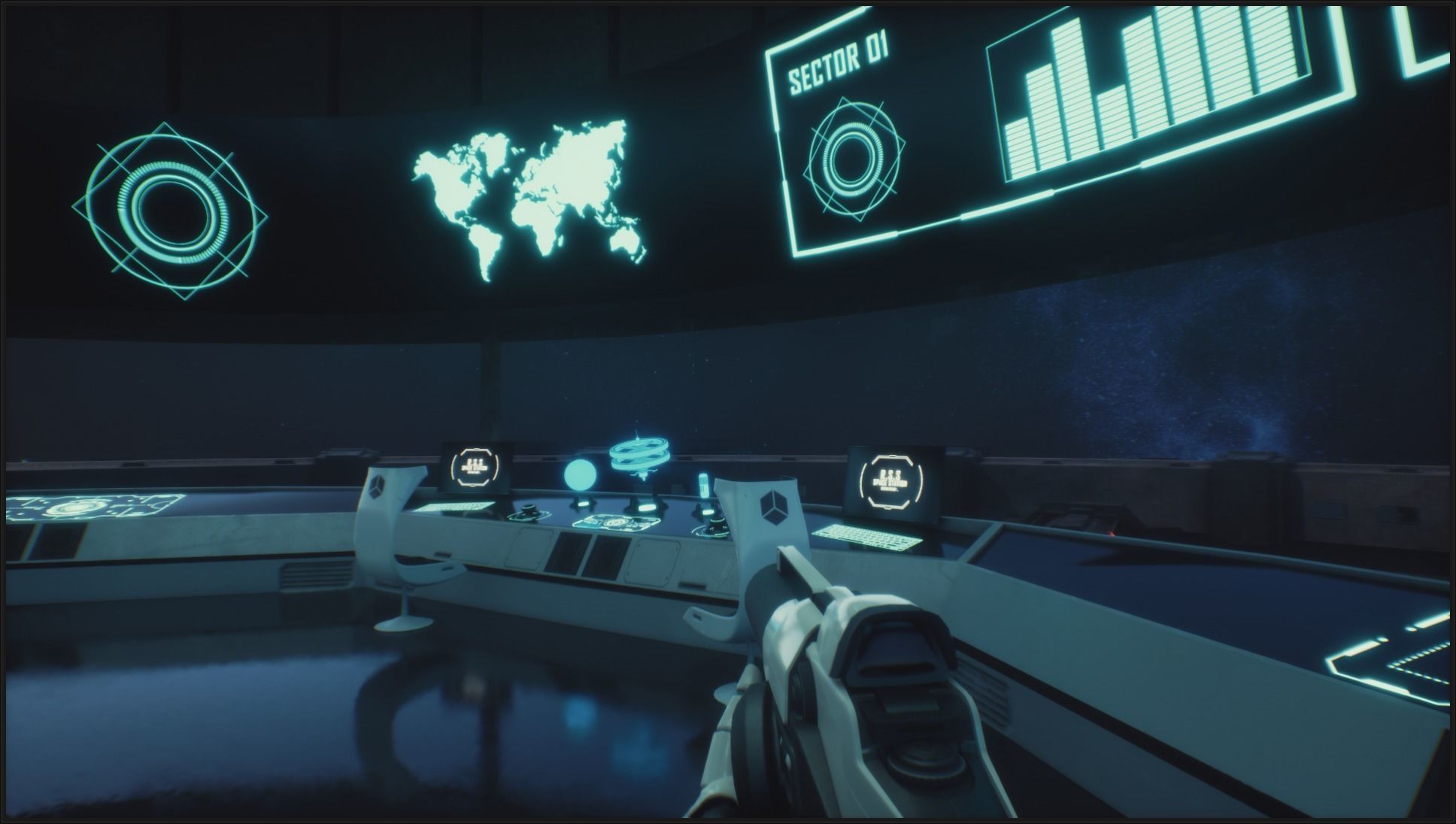 Rss Space Station Low-poly 3D model_22