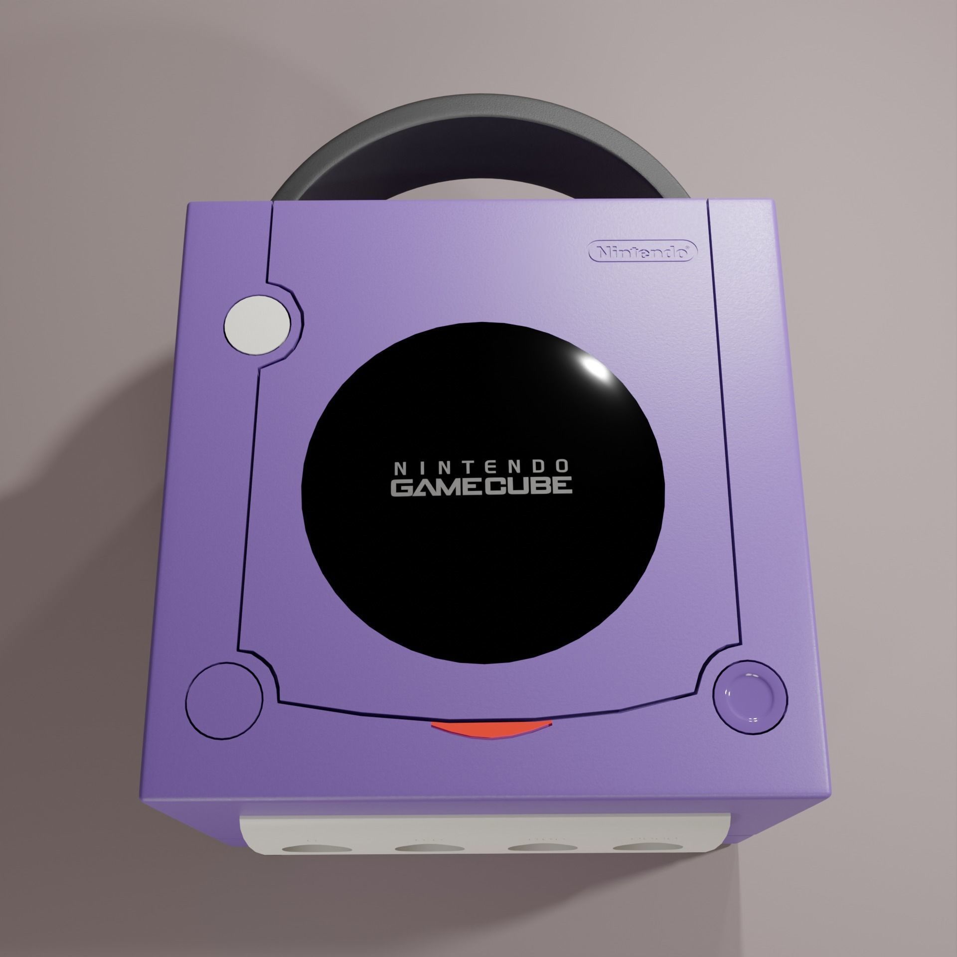 Nintendo GC 3D model_2