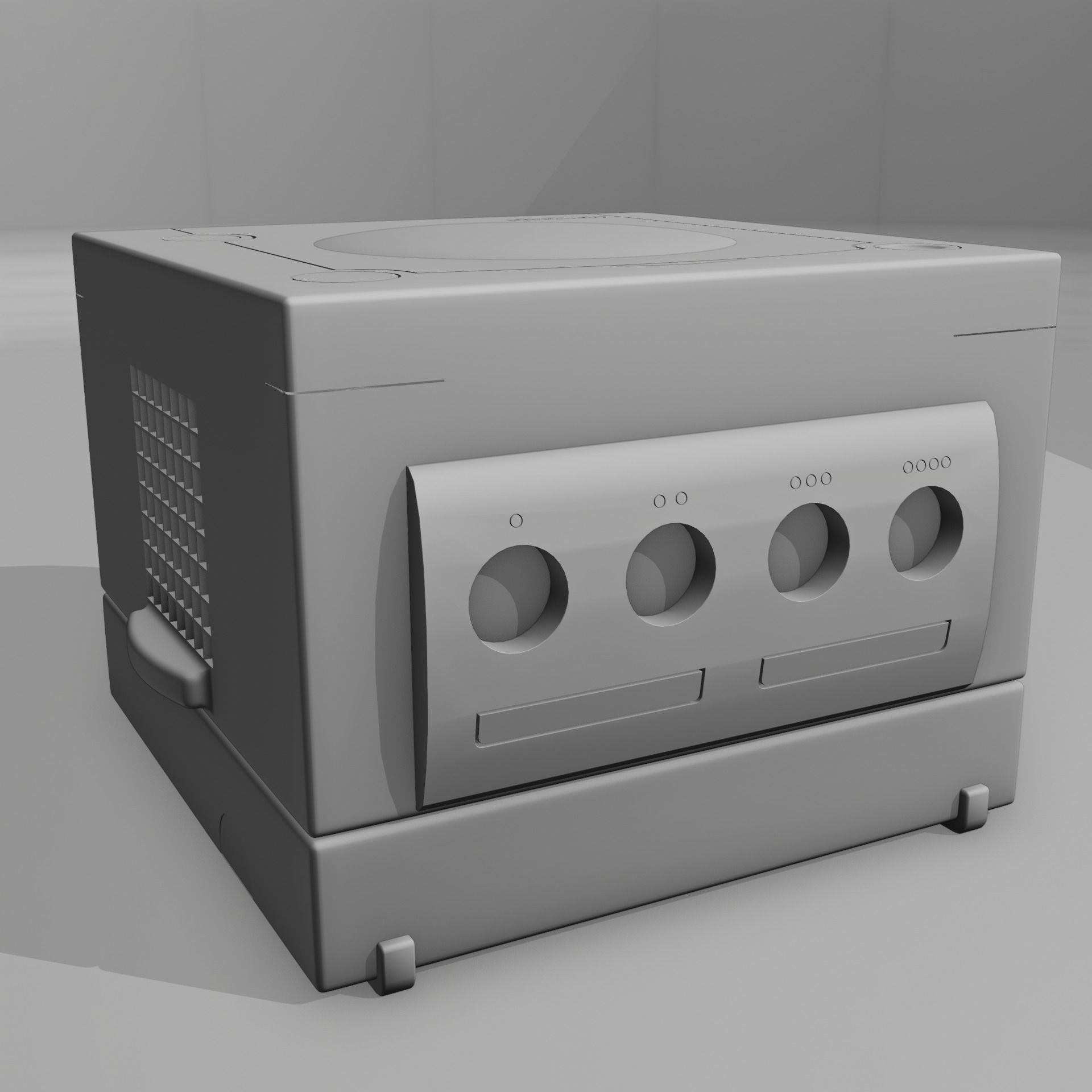 Nintendo GC 3D model_4