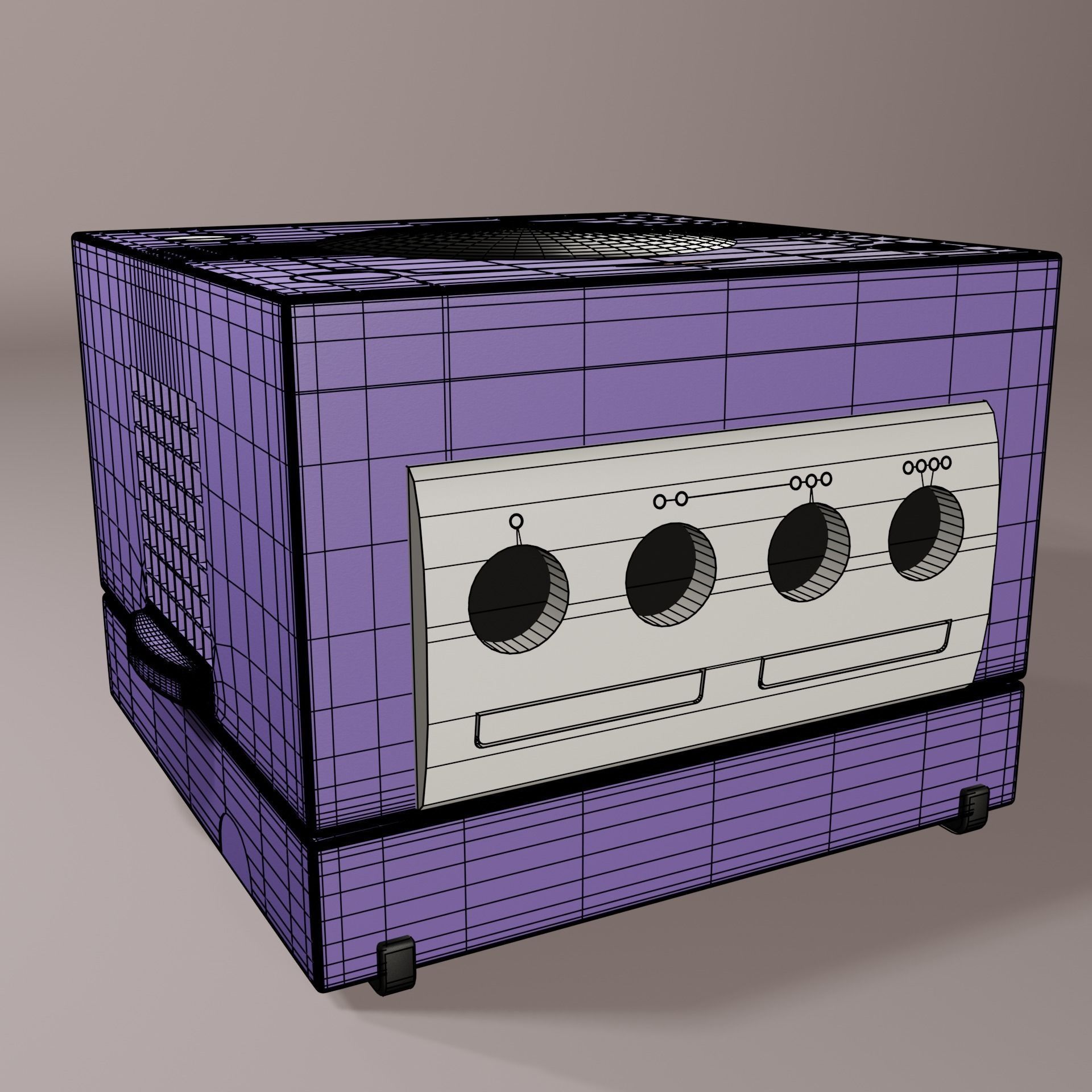 Nintendo GC 3D model_5