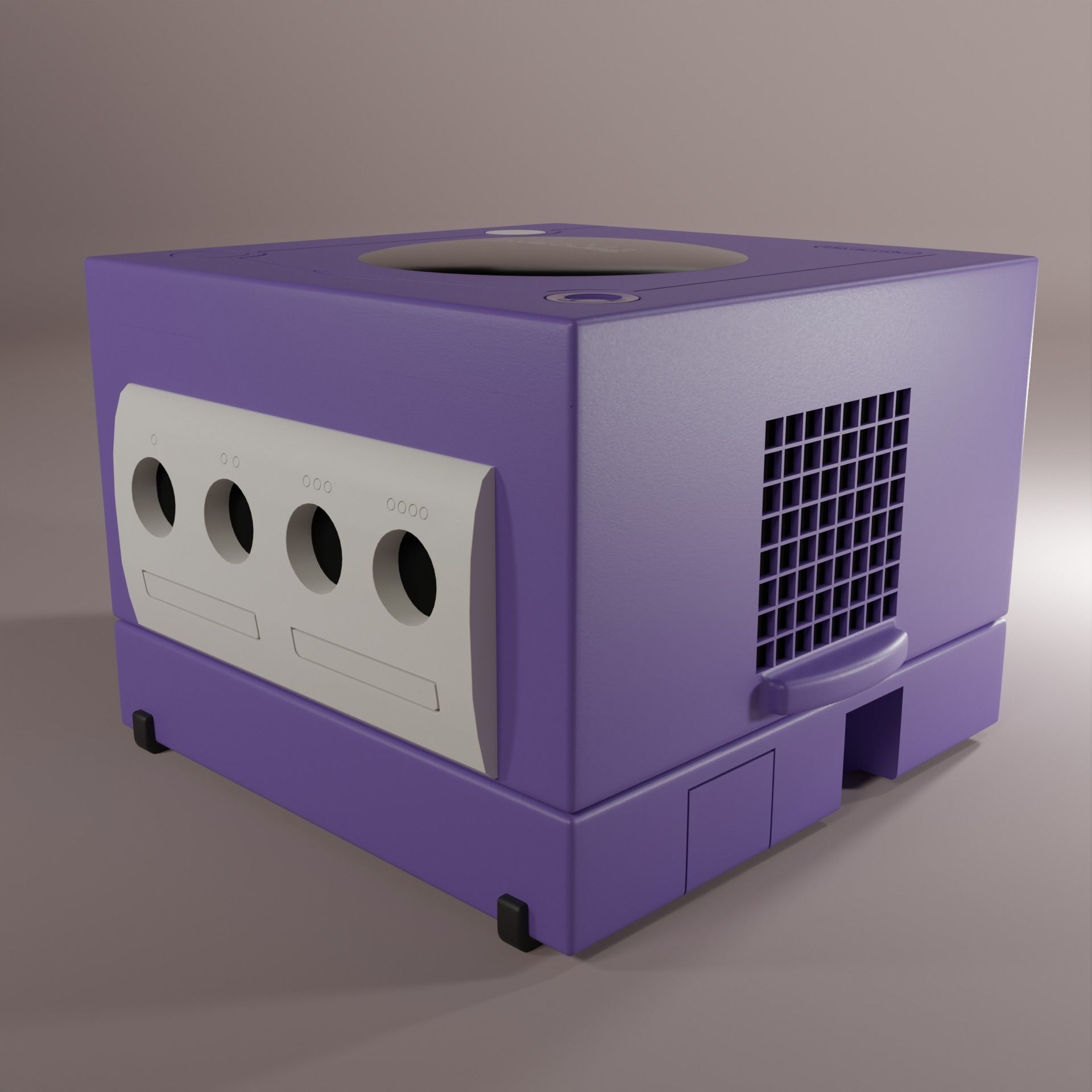 Nintendo GC 3D model_1