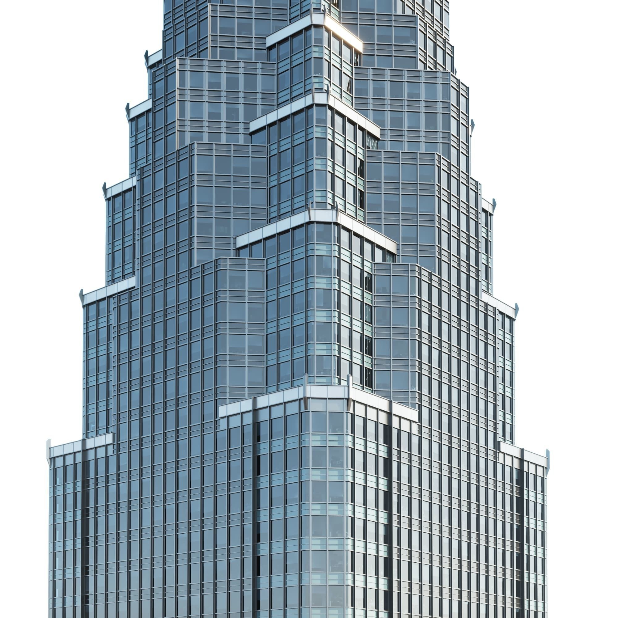 Skyscraper 1 SUPERTALL 3D model_21