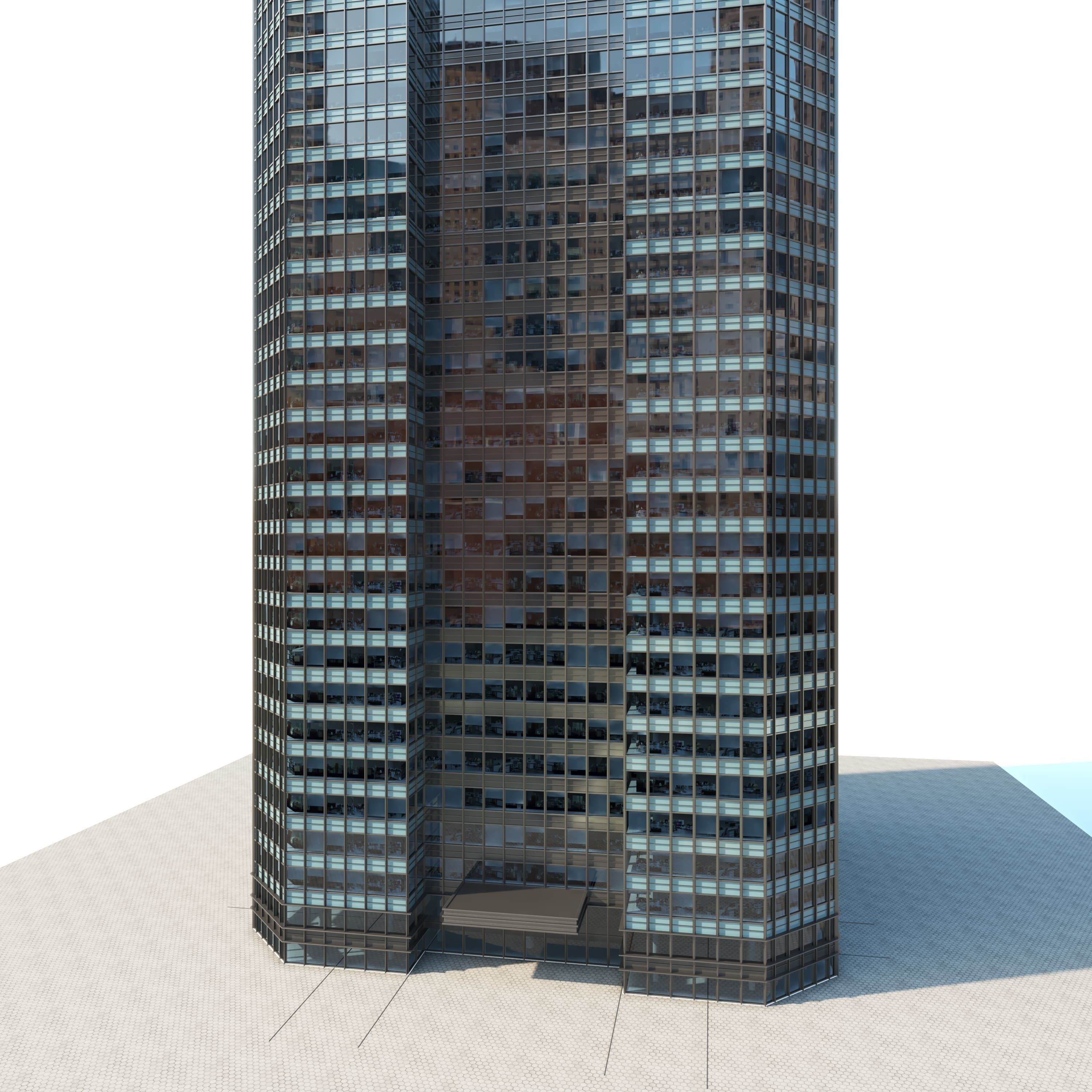 Skyscraper 1 SUPERTALL 3D model_10