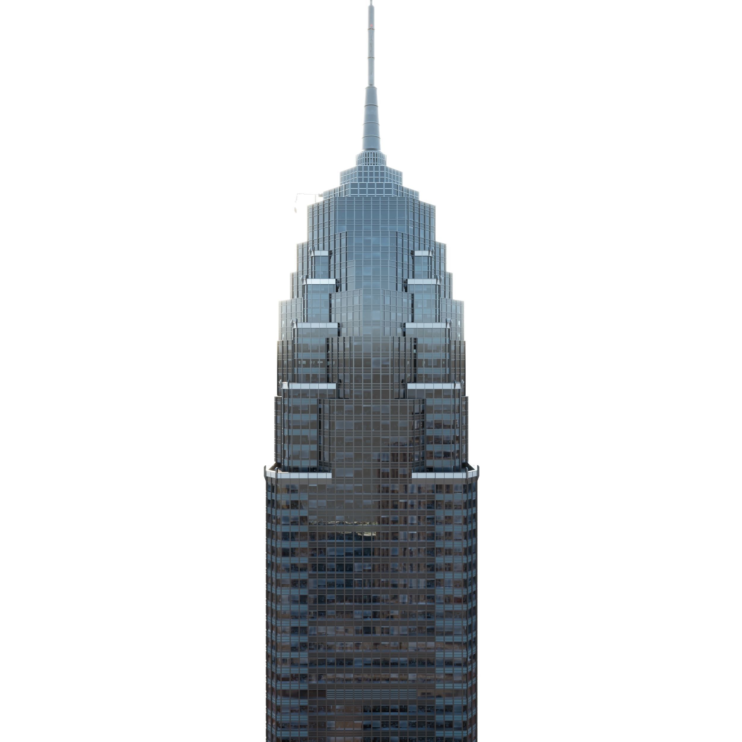 Skyscraper 1 SUPERTALL 3D model_8