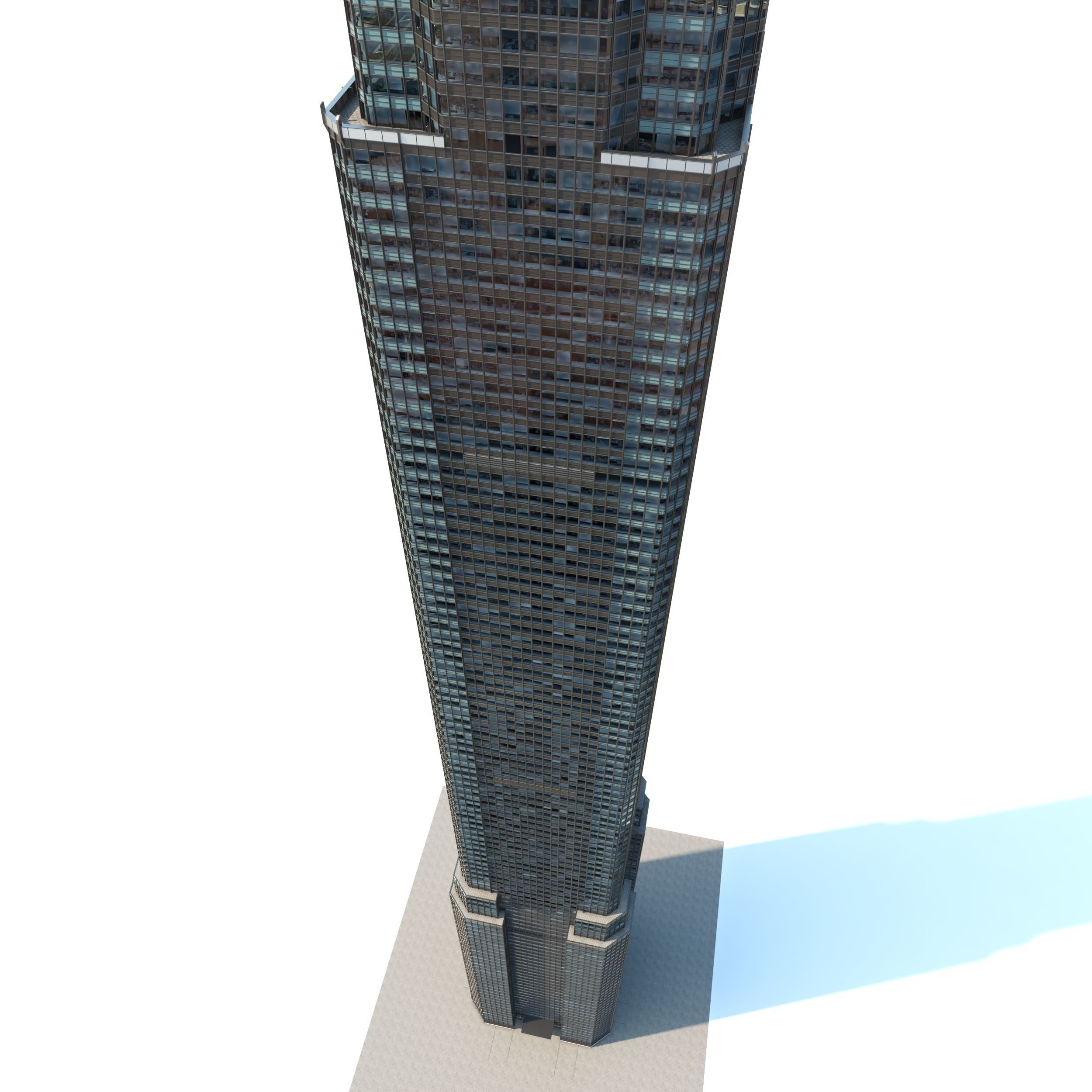 Skyscraper 1 SUPERTALL 3D model_11