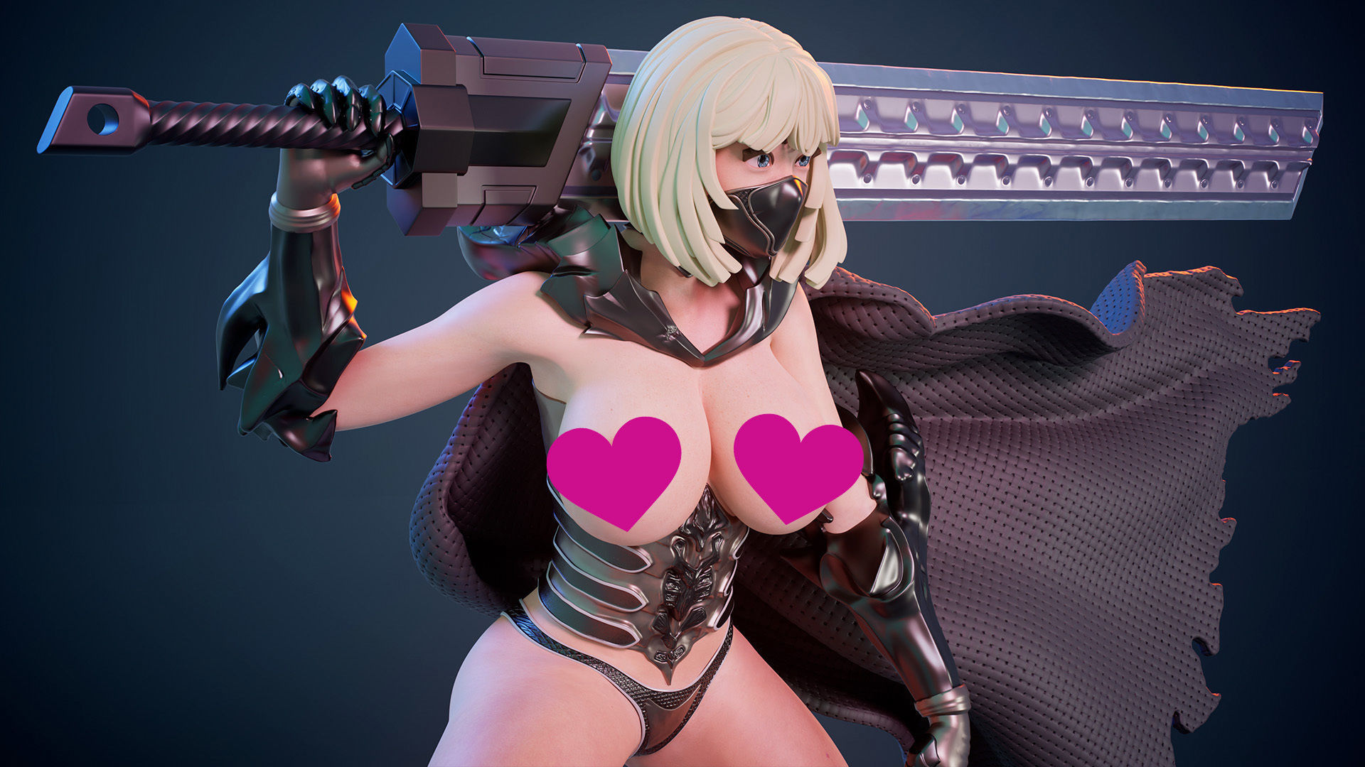3D Print model - lady warrior - a  3D print model_13