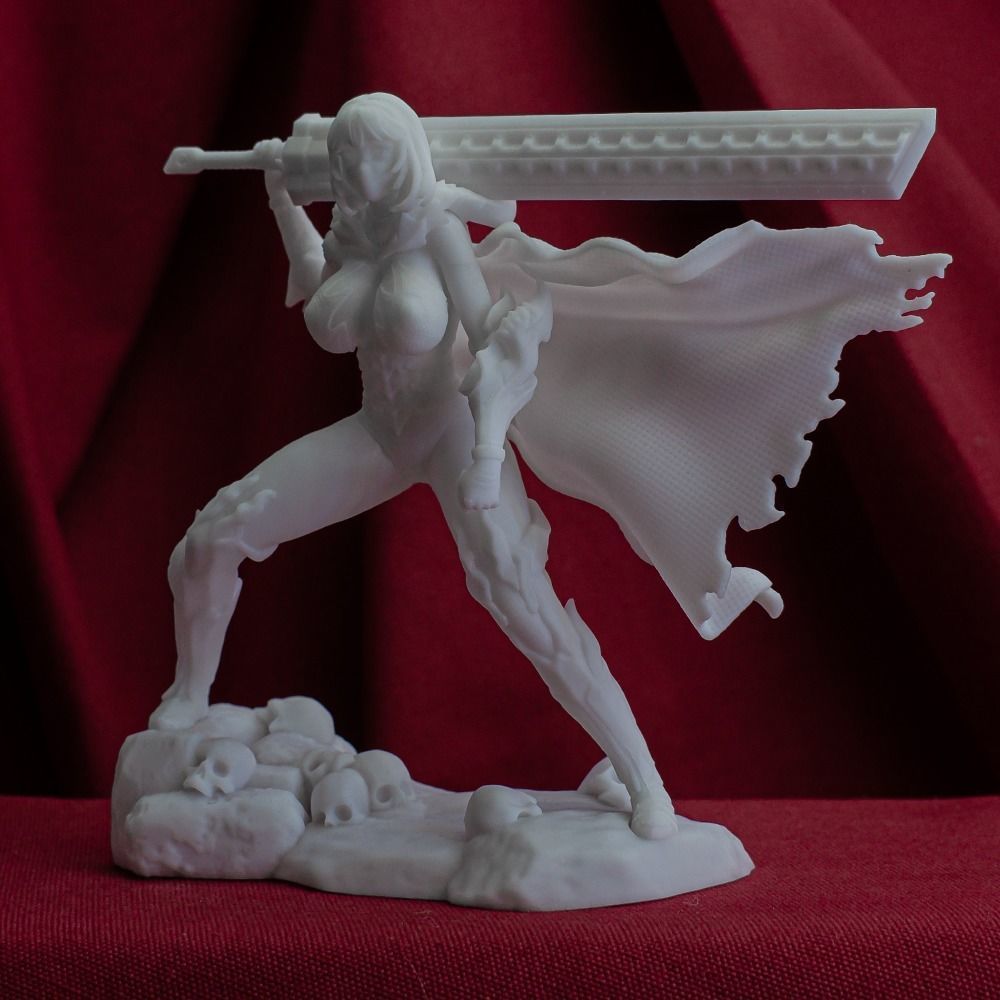 3D Print model - lady warrior - a  3D print model_1