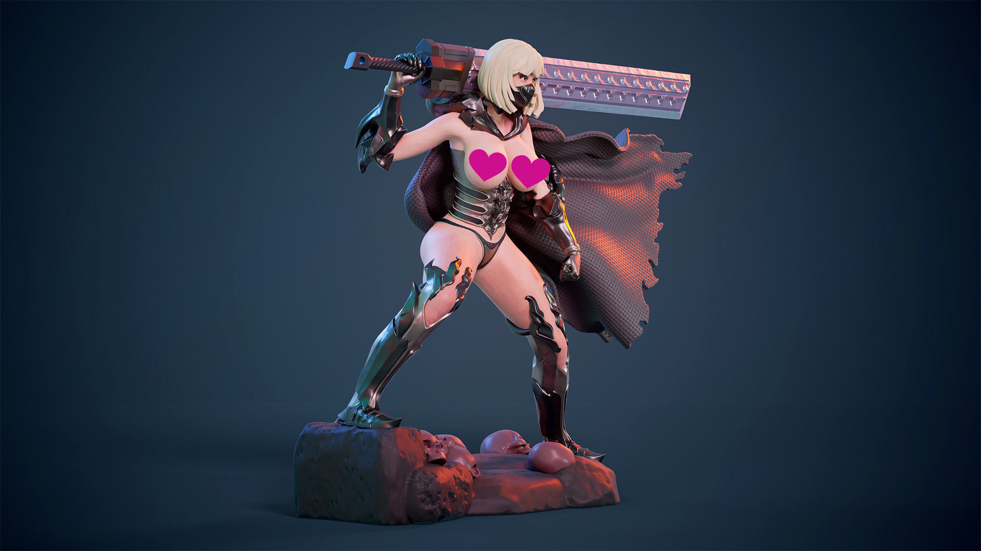 3D Print model - lady warrior - a  3D print model_18
