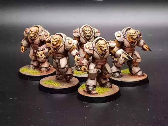 Biotechnical Shock Troops 3D print model