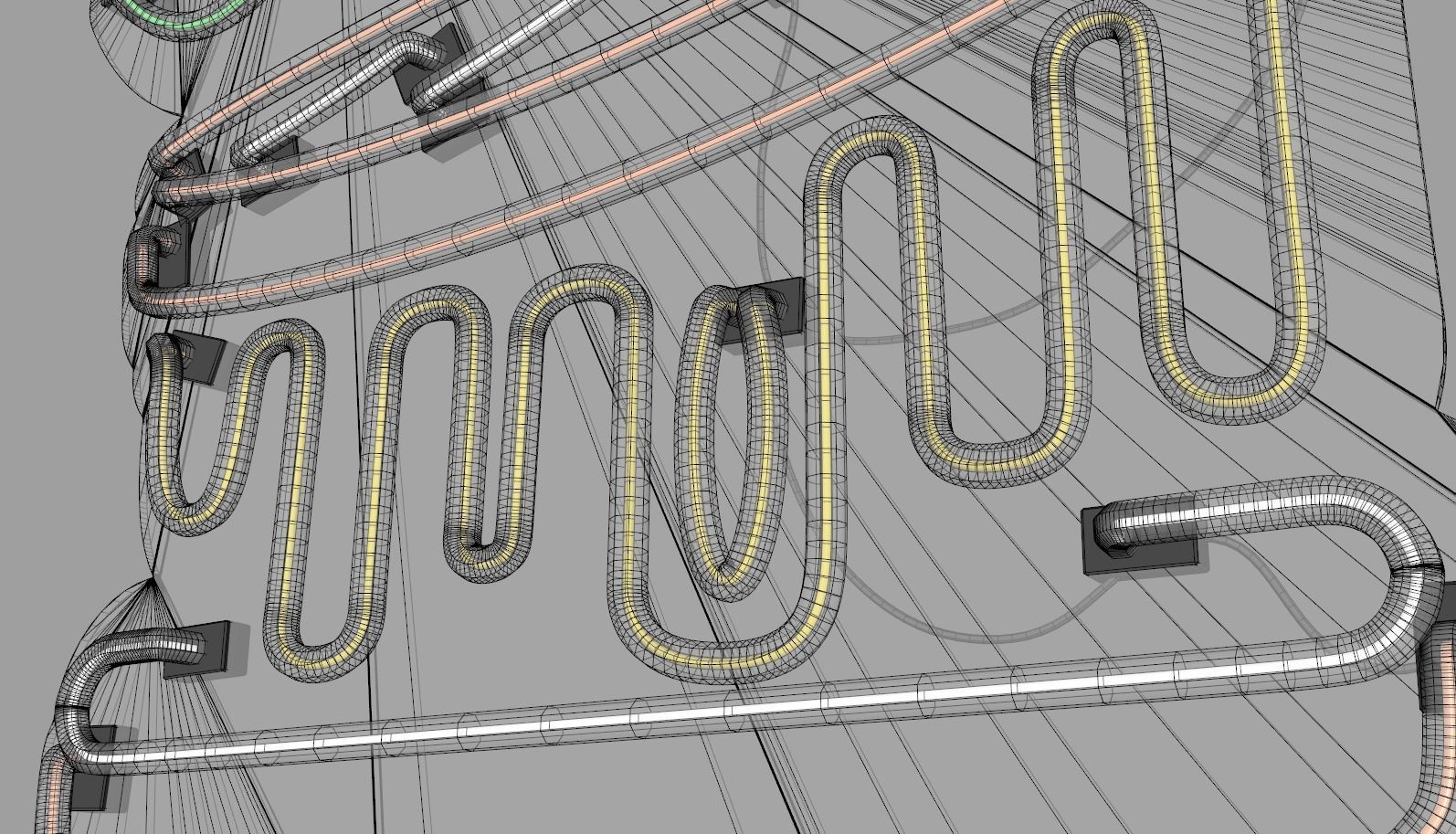 Burger 2 - Neon Sign 3D model_8