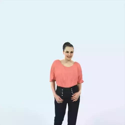 Dream 08K Event Elegant Walking Woman