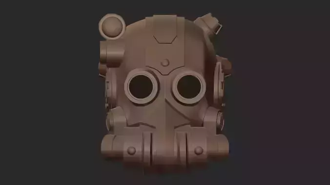 RANGER WANDERER HELMET PRINTABLE V STL 3D print model