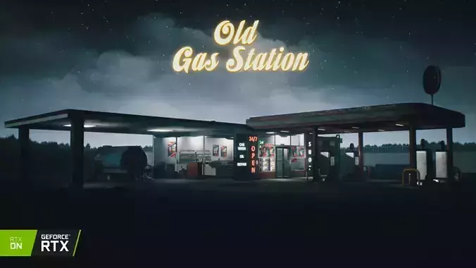 Old Gas Station