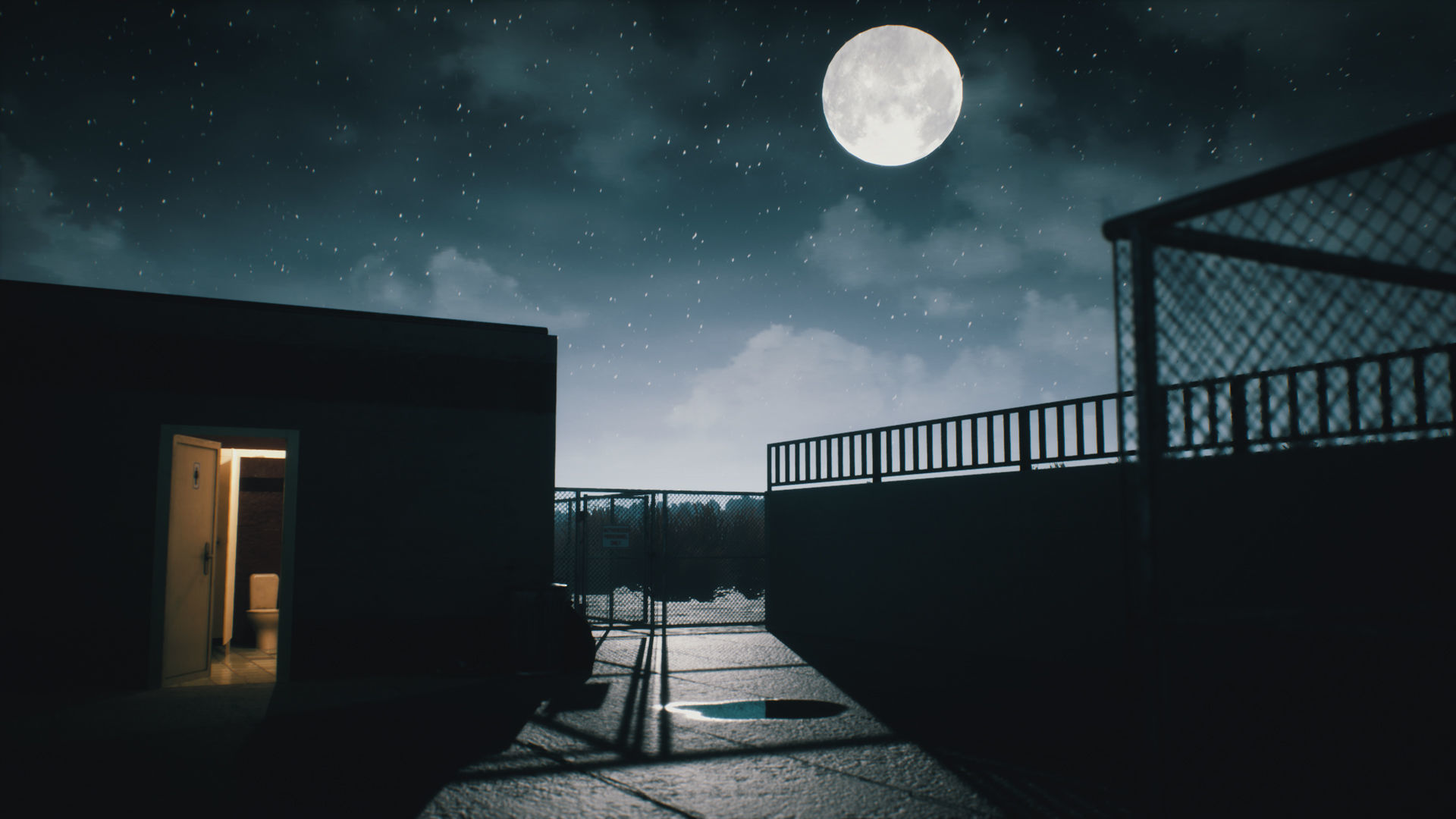 Old Gas Station Low-poly 3D model_31