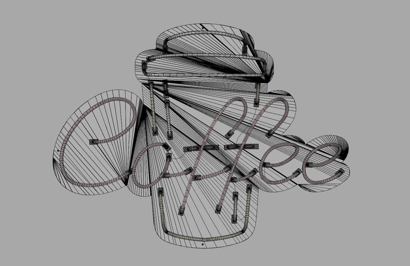 Coffee 1 - Neon Sign 3D model_5