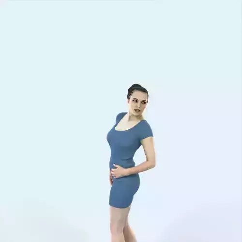 Dream 11A Turning Around Casual Woman