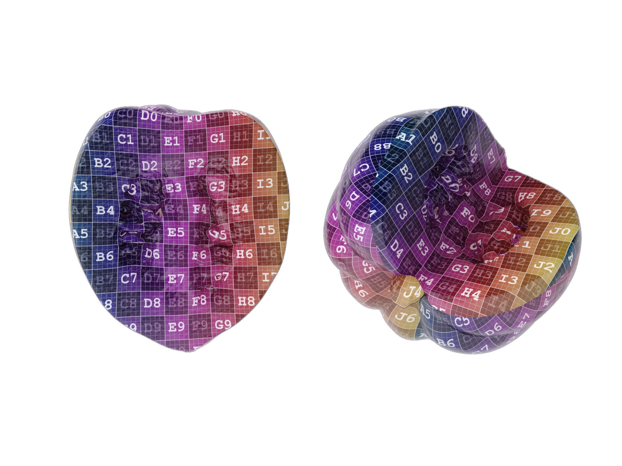 Acorn Squash 3D model_13