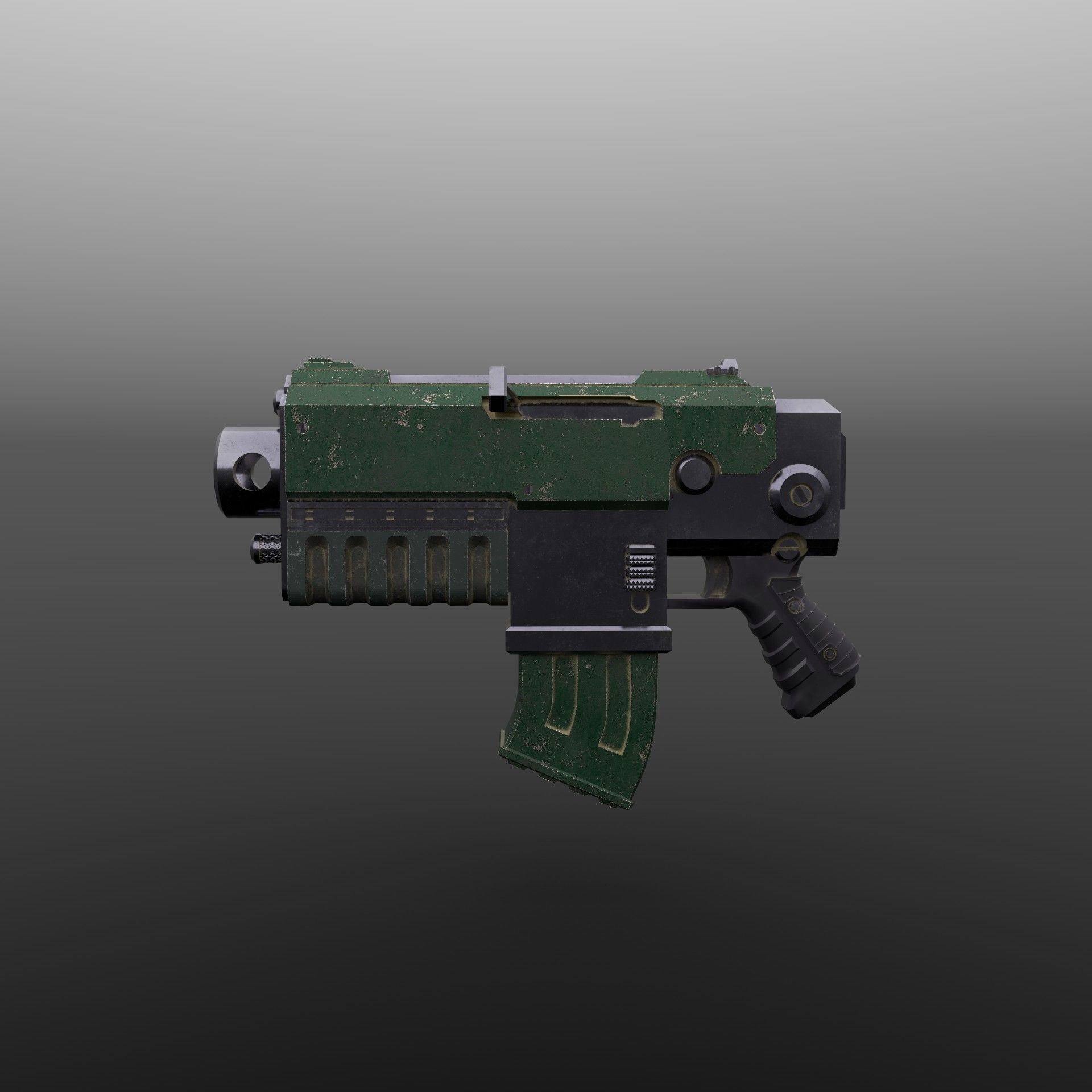 Boltgun Darktide Warhammer 40k  3D print model_5