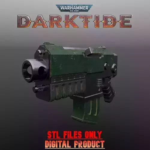Boltgun Darktide Warhammer 40k  3D print model