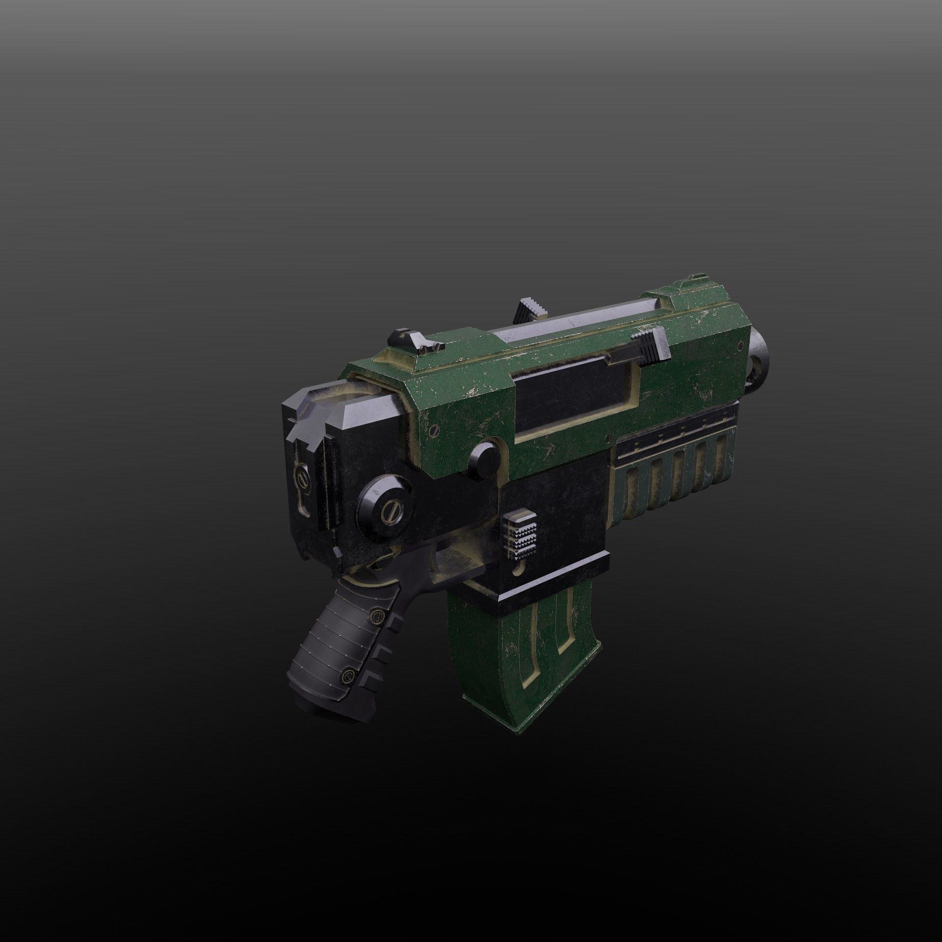 Boltgun Darktide Warhammer 40k  3D print model_4