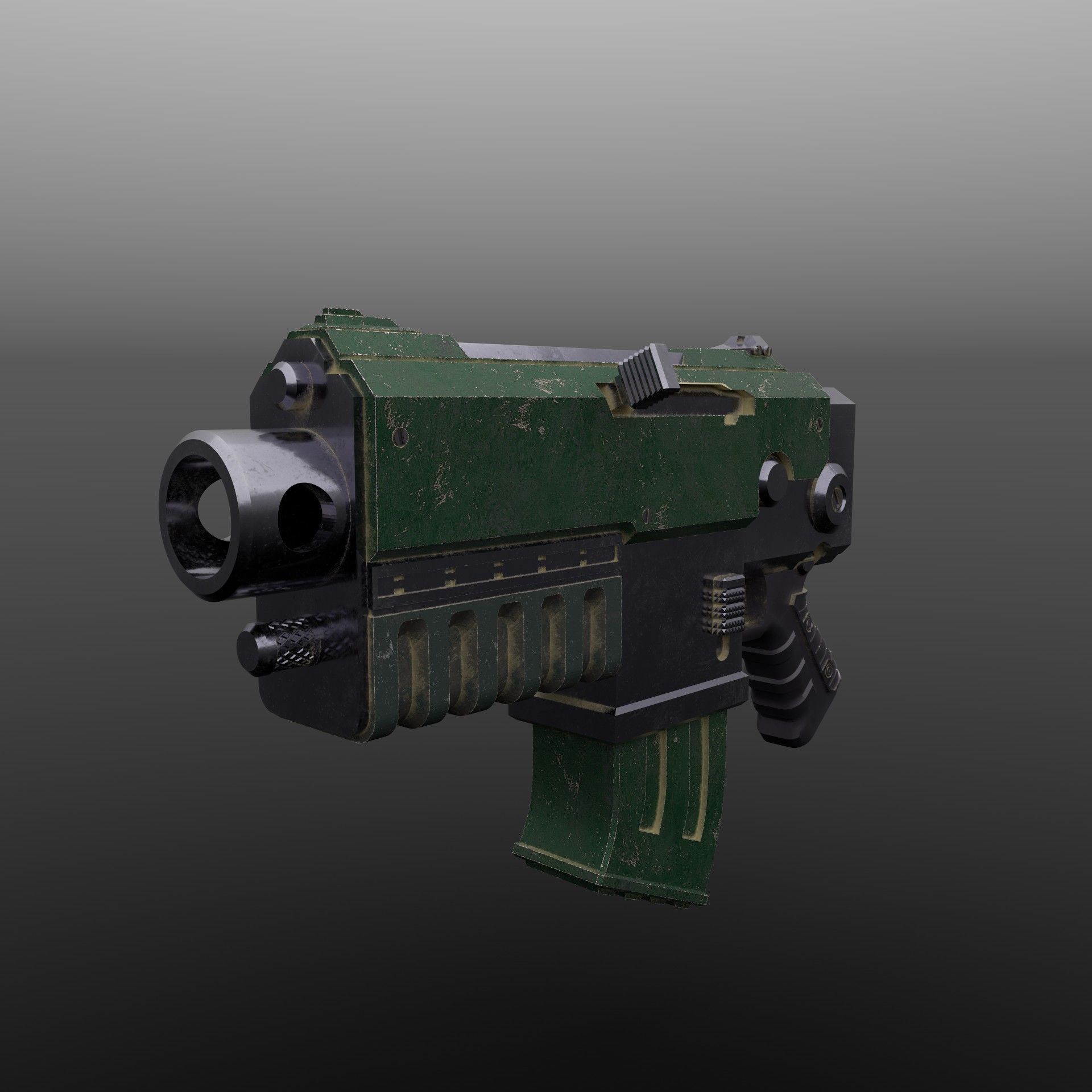 Boltgun Darktide Warhammer 40k  3D print model_2