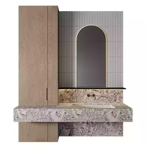 Luxury Bathroom 247 3D model