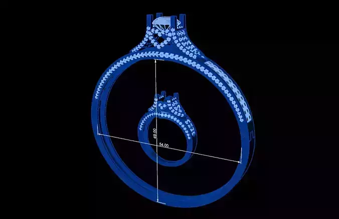 Diamond Jewellery Sets 03  3D print model