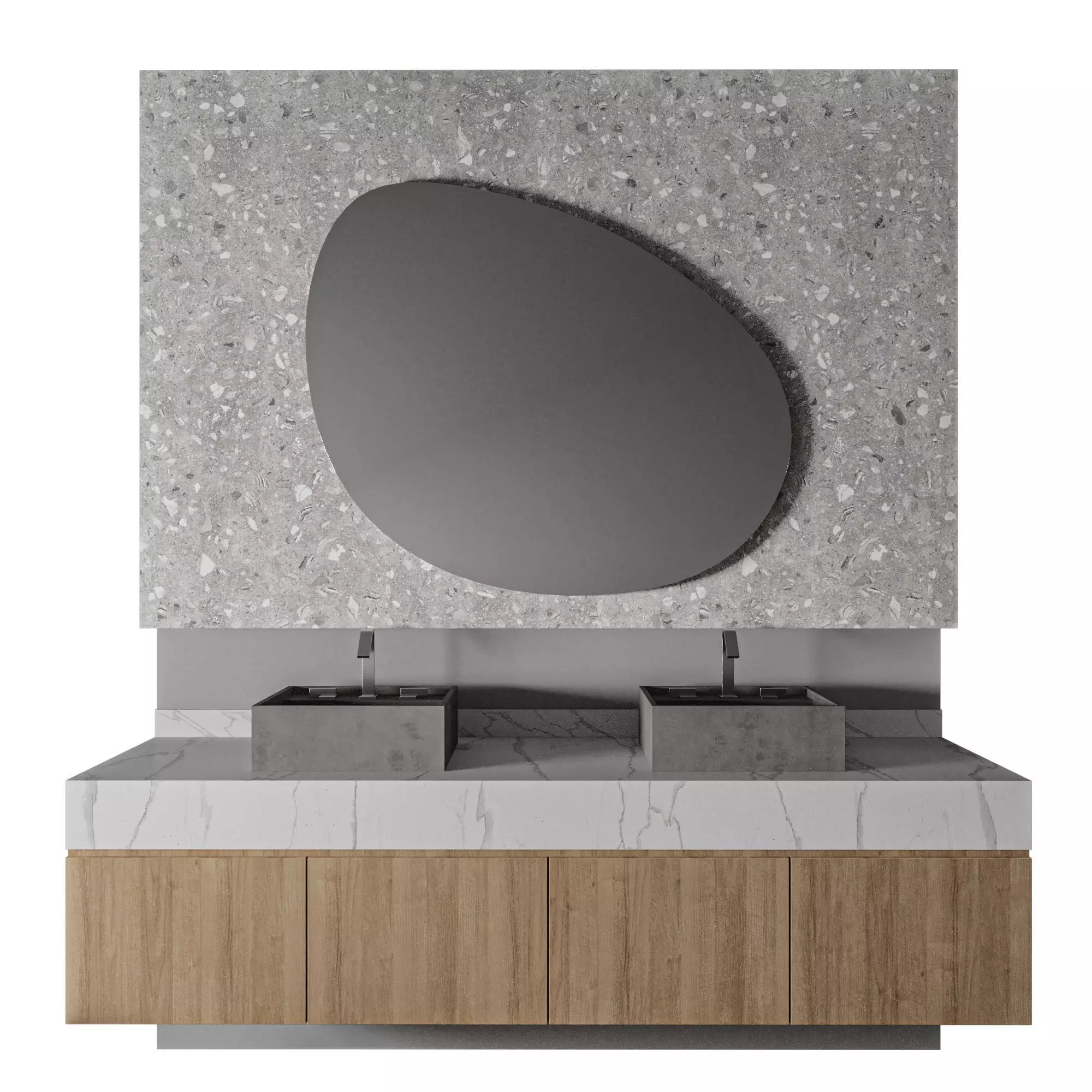 Luxury Bathroom 250 3D model_0