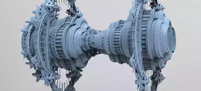 Alien cliff cloning facility 1