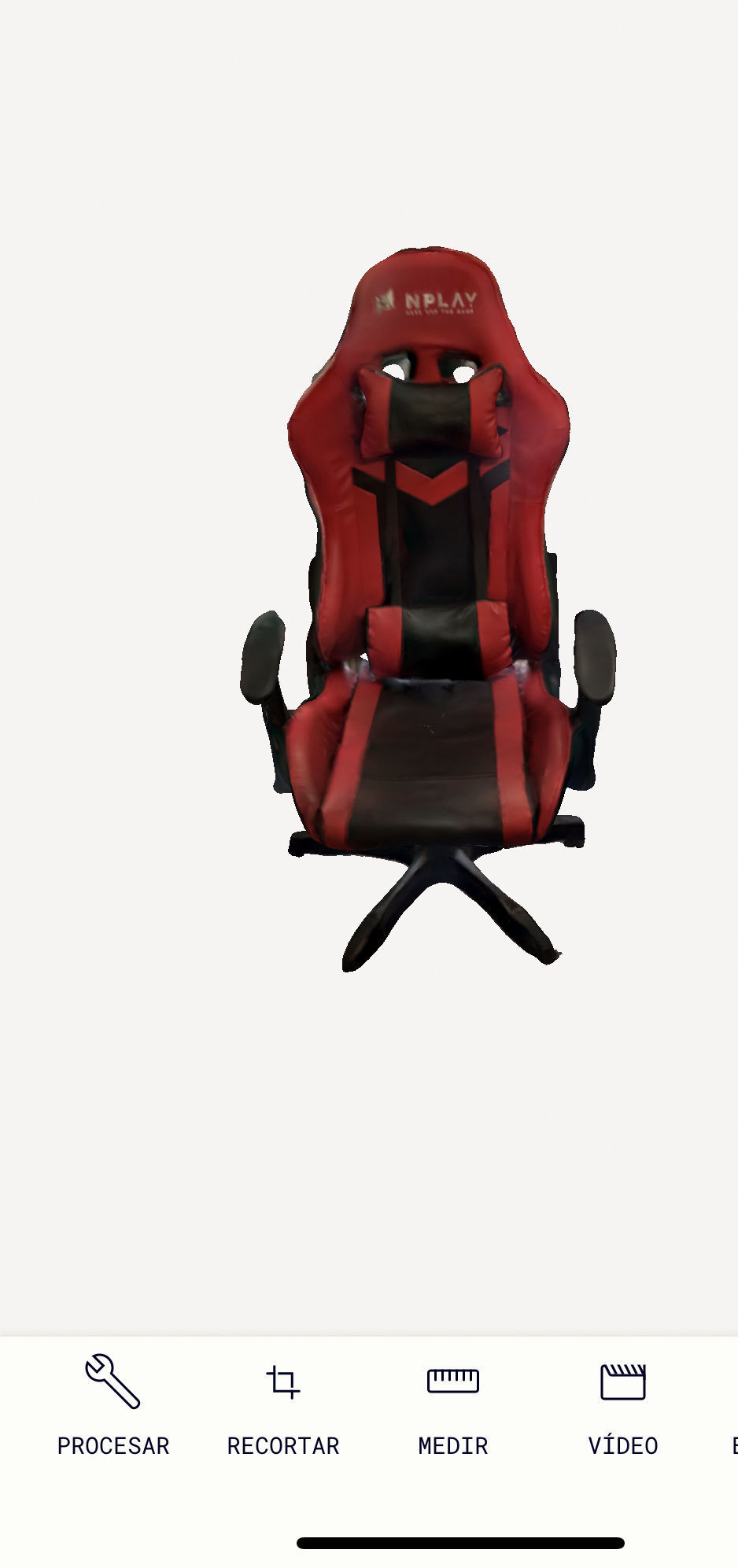 Gamer Chair 3D print model_2