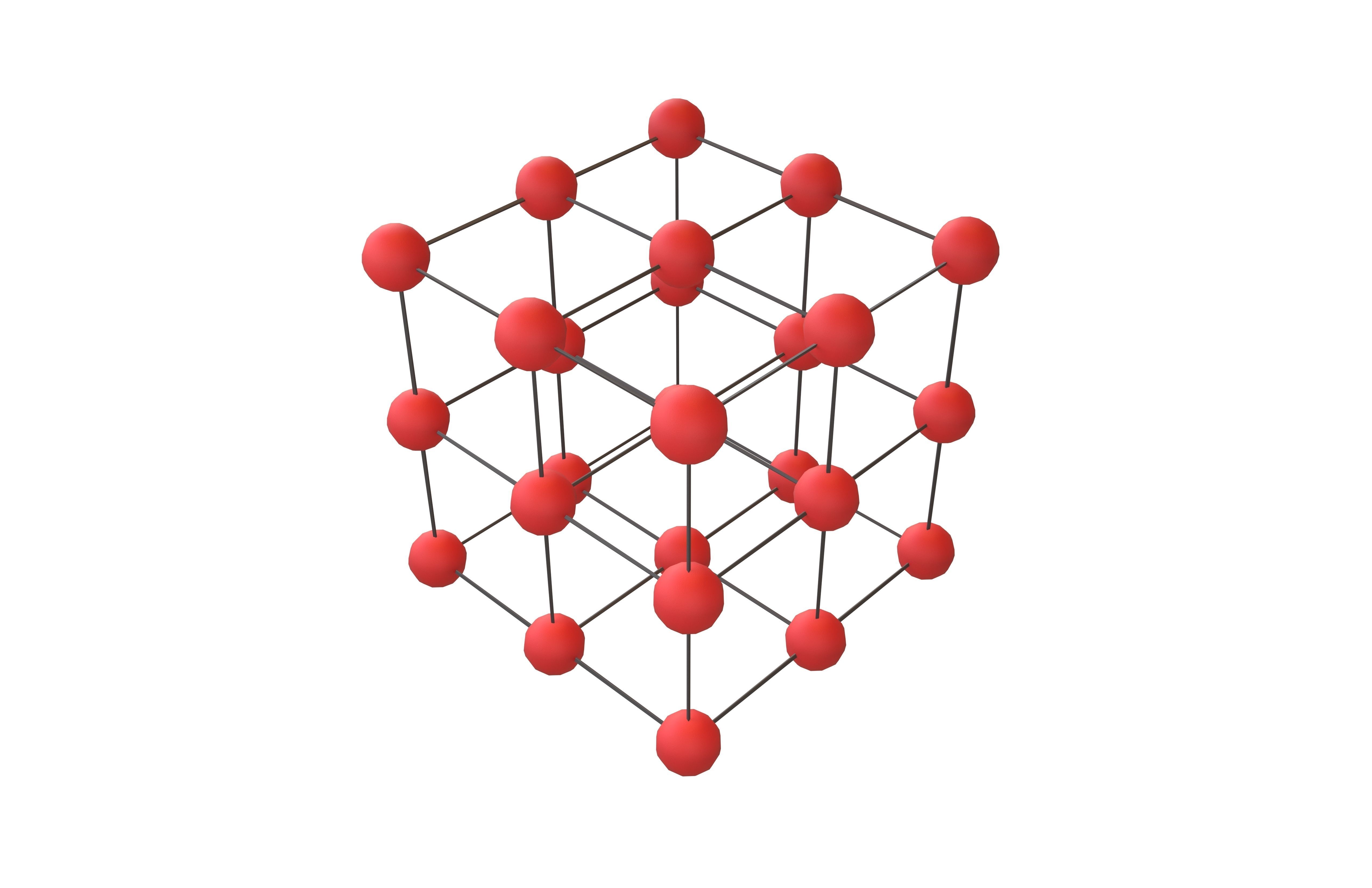 Lattice v1 001 Low-poly 3D model_1