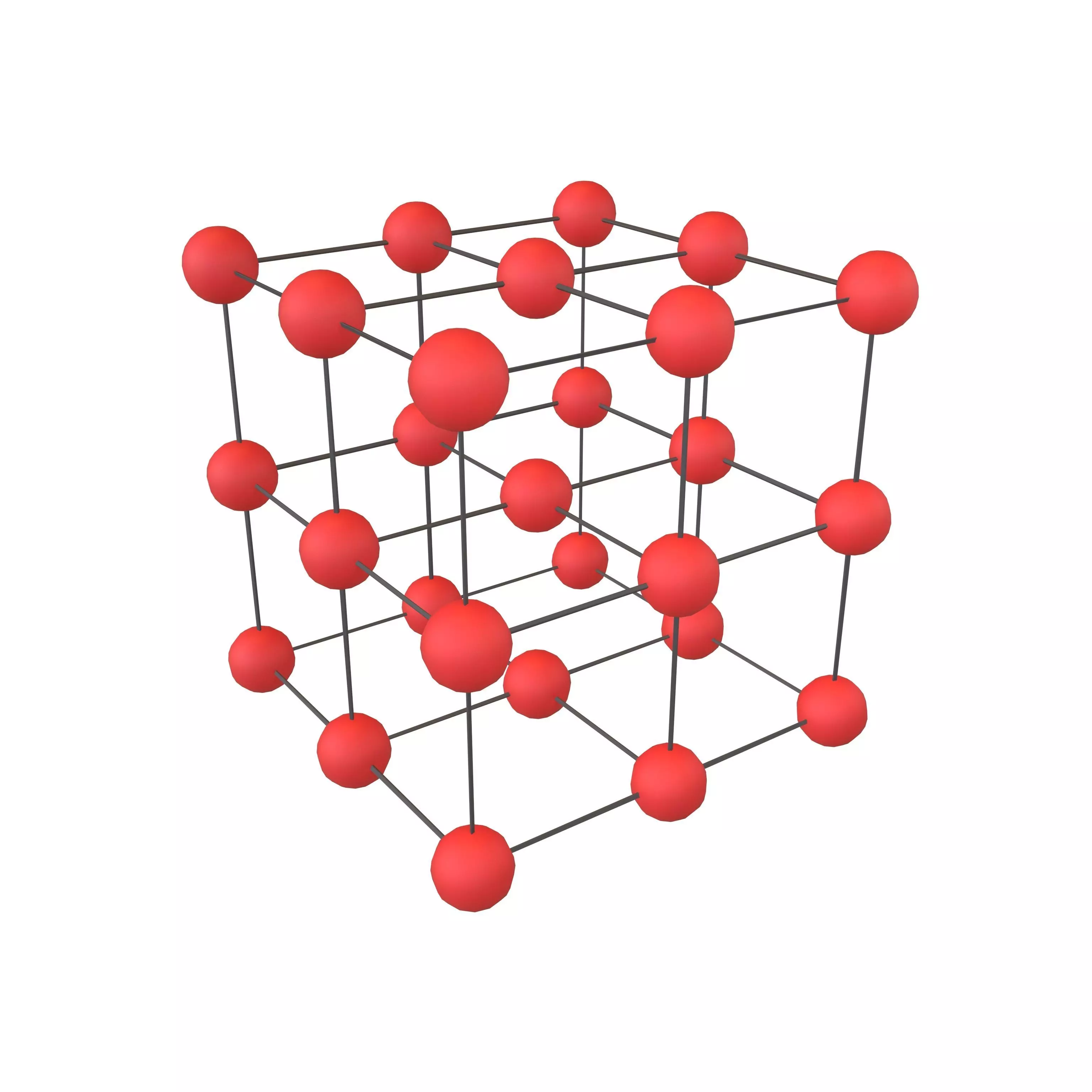 Lattice v1 001 Low-poly 3D model_0