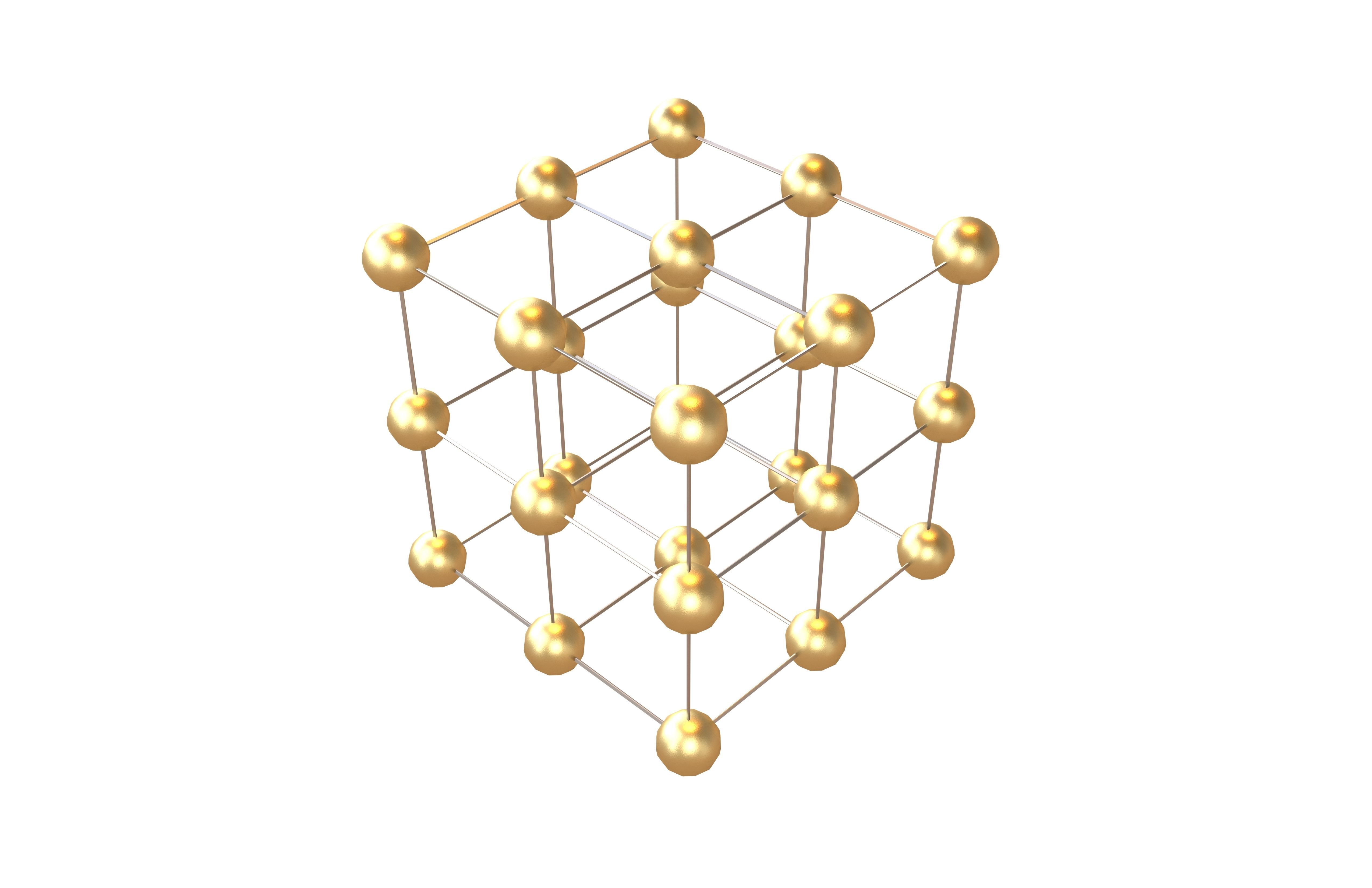 Lattice v1 003 Low-poly 3D model_2