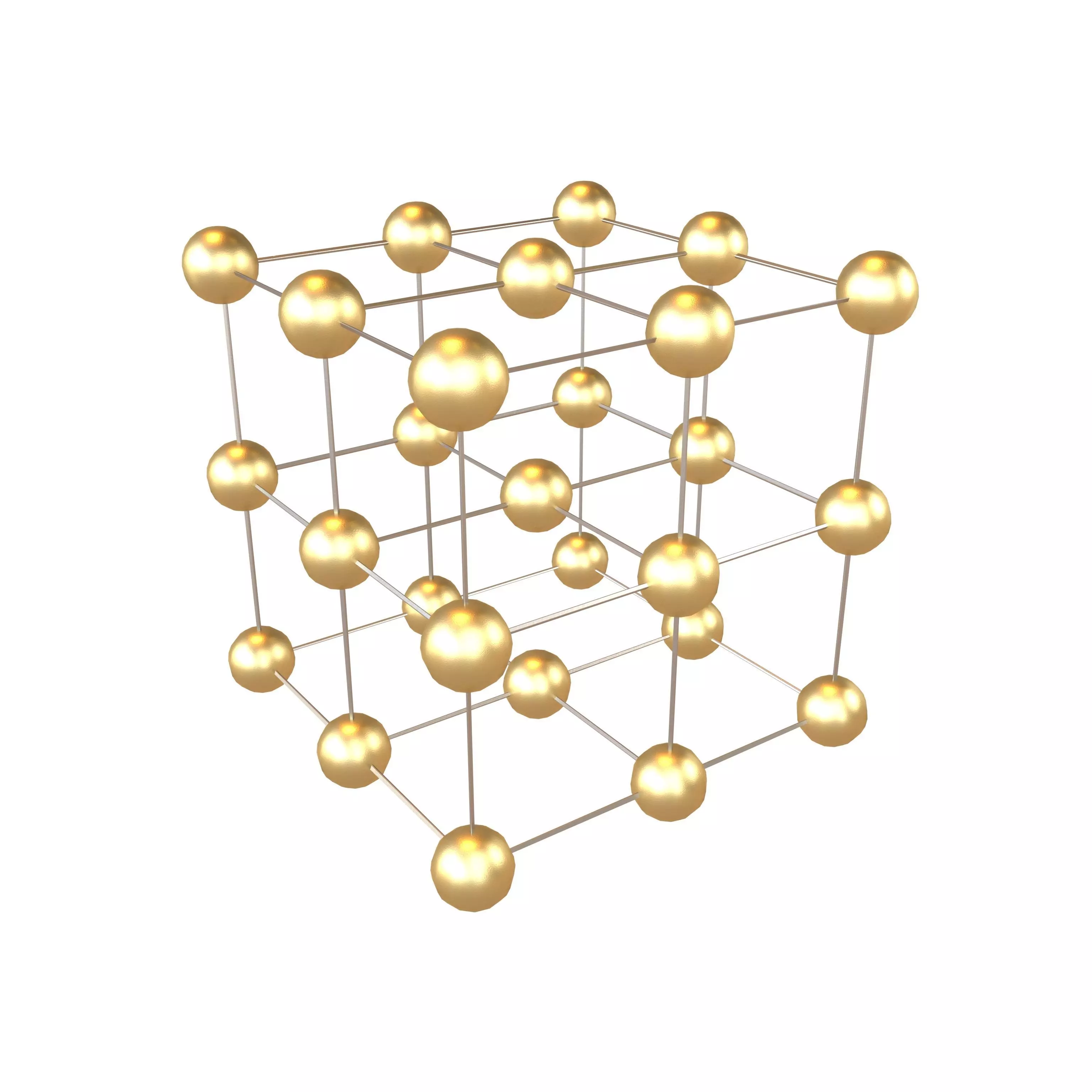 Lattice v1 003 Low-poly 3D model_0