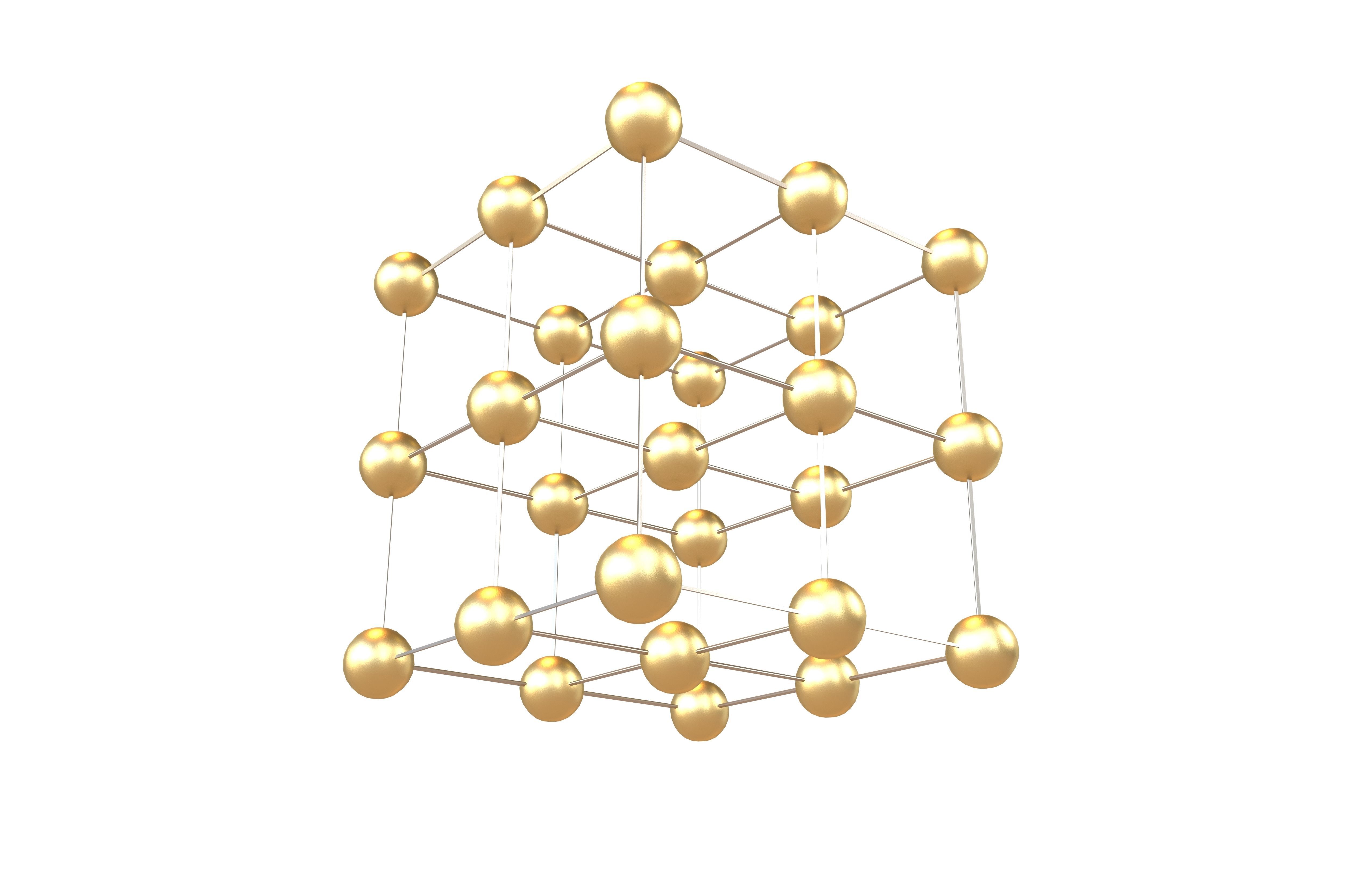 Lattice v1 003 Low-poly 3D model_3