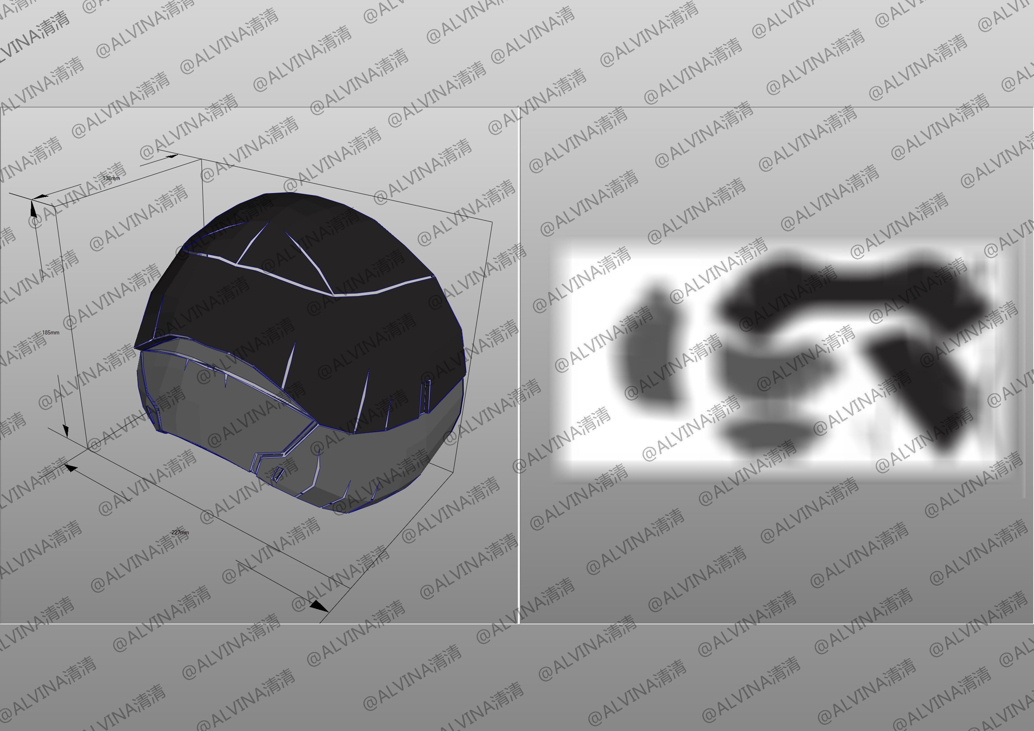 2022 Buzz Lightyear Armor pepakura Foam Full Low-poly 3D model_14