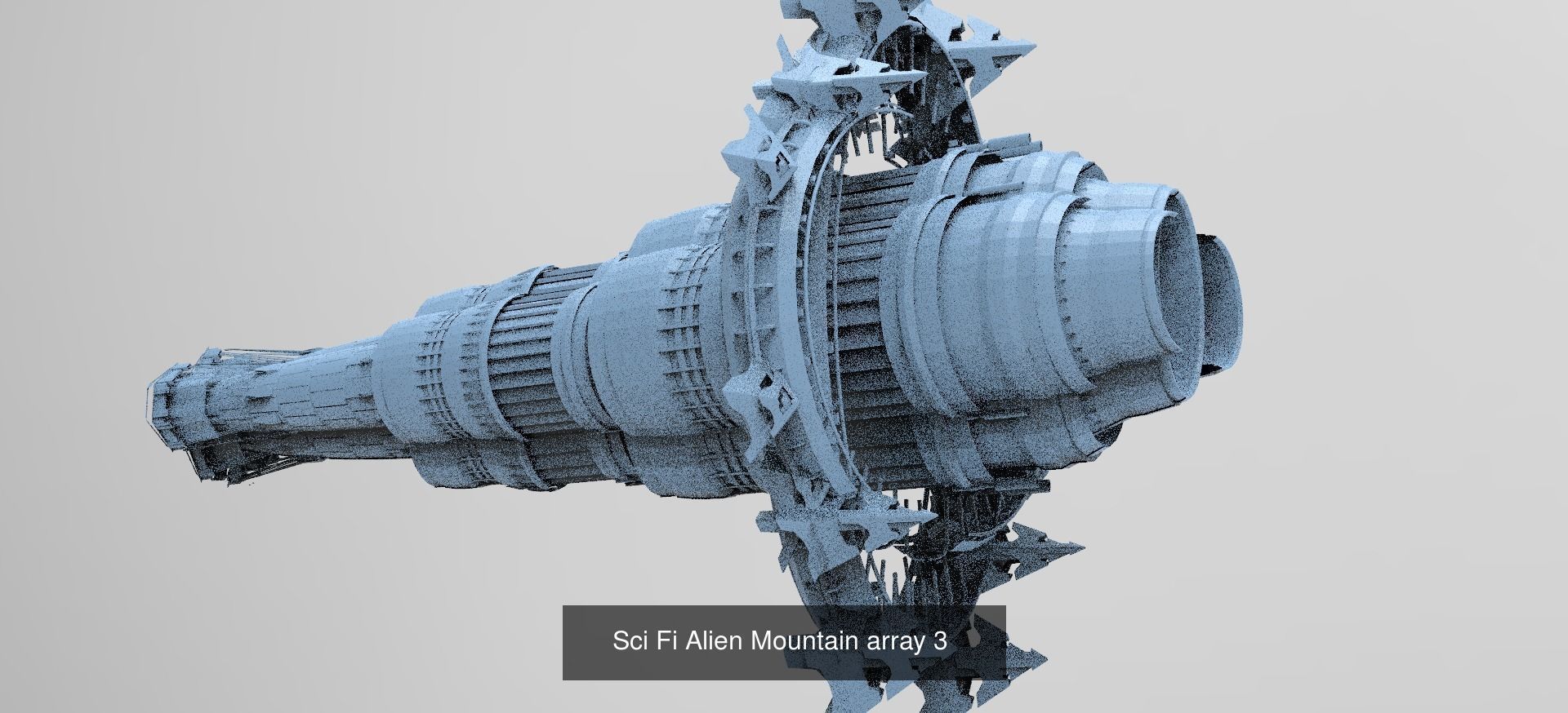 Alien Satellite observatory exterior collection _15