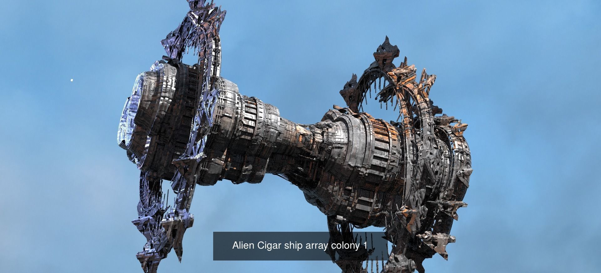 Alien Satellite observatory exterior collection _13