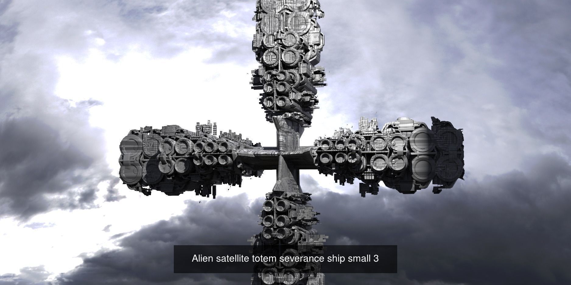 Alien Satellite observatory exterior collection _1