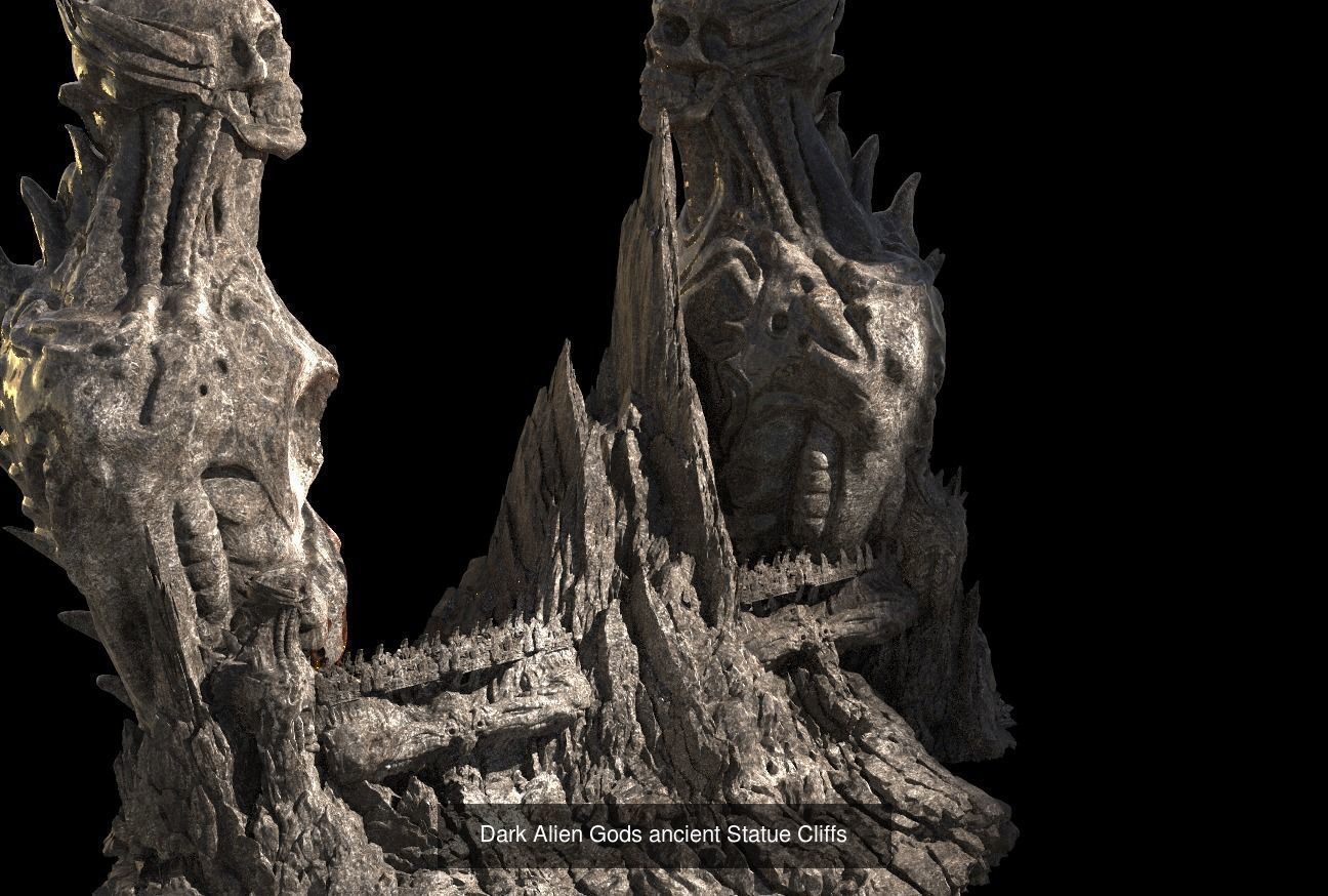 Alien Satellite observatory exterior collection _7