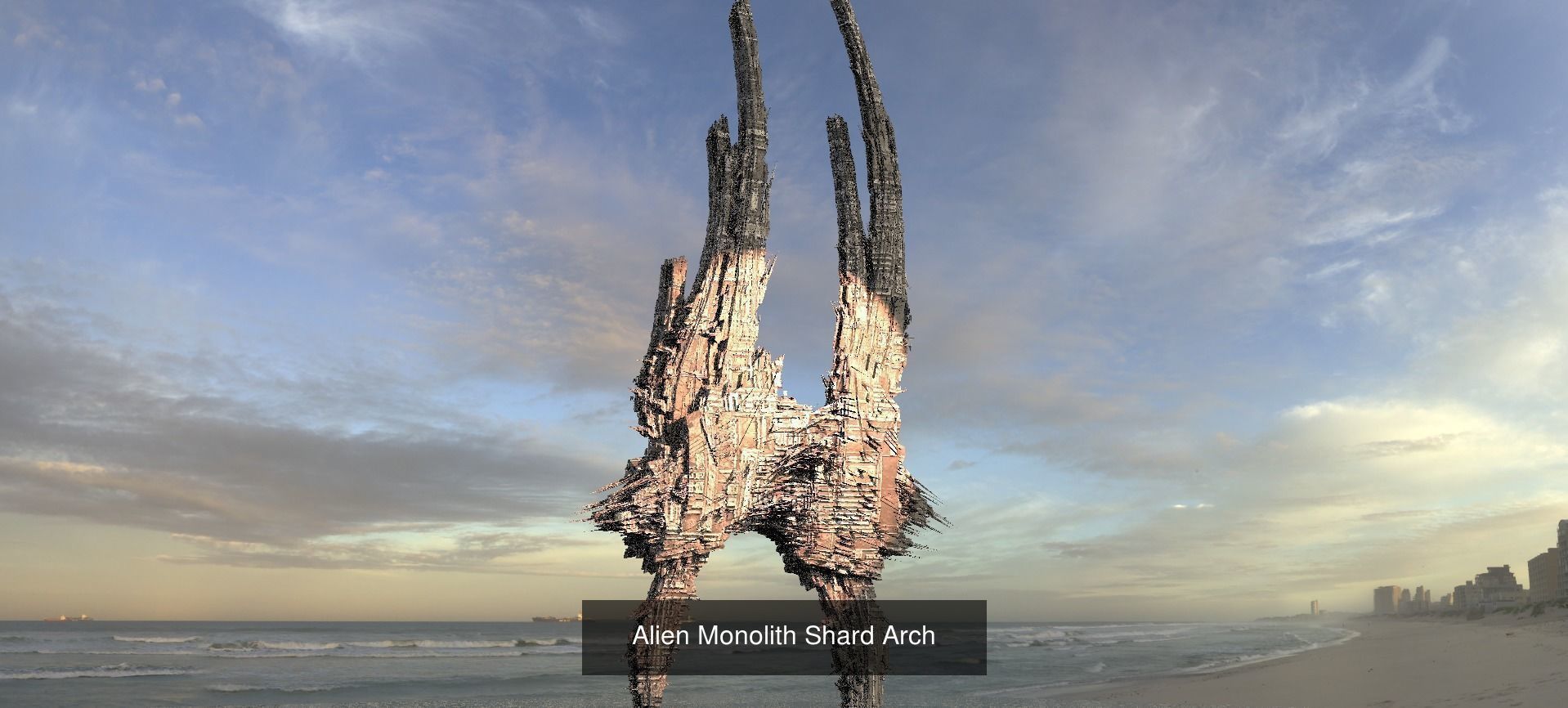 Alien Satellite observatory exterior collection _4