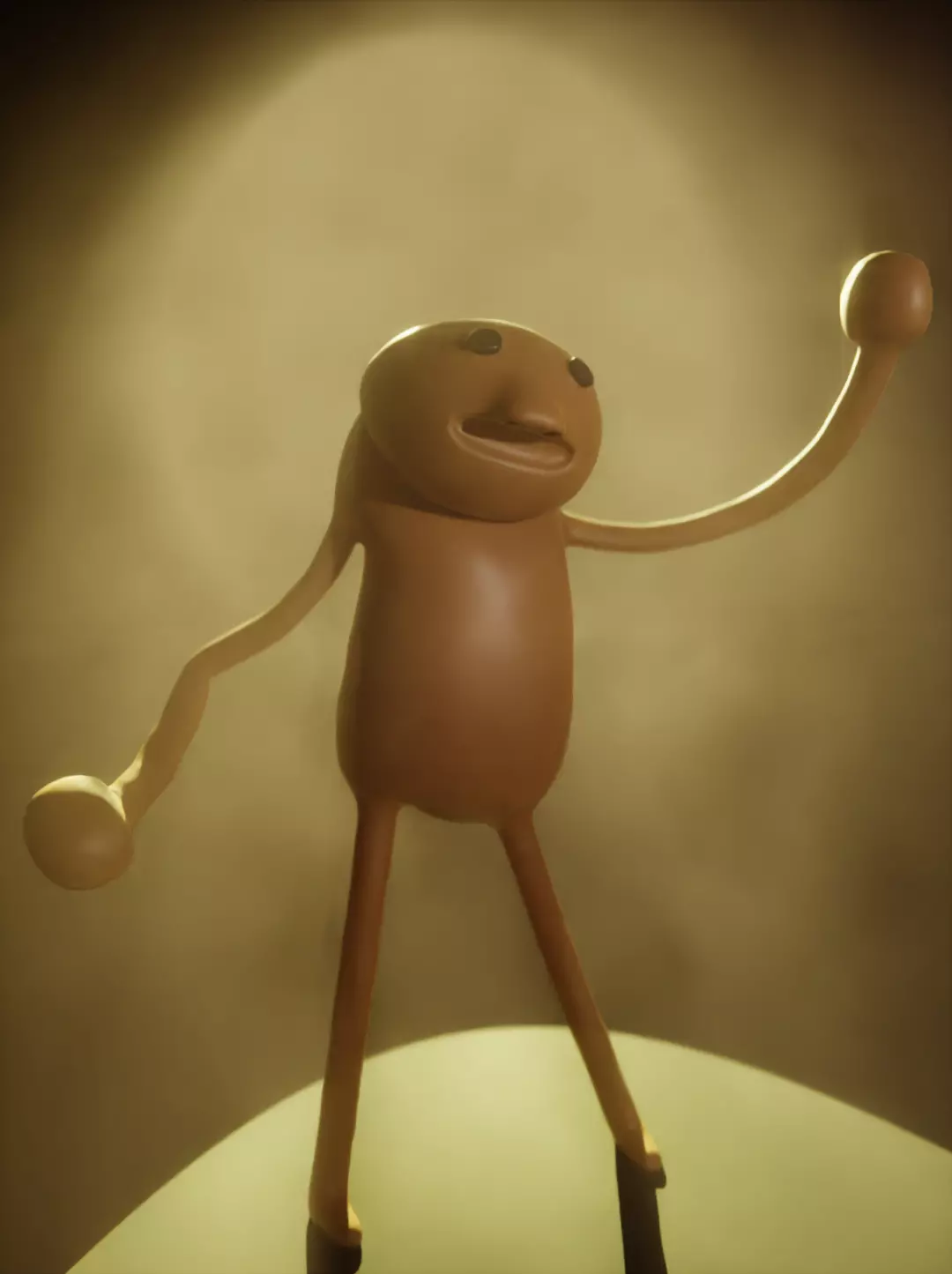 Cursed puppet Free 3D model