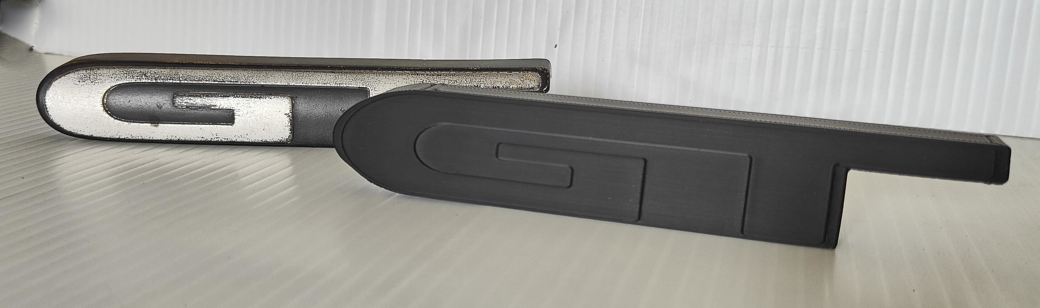 Toyota Starlet GT badge 3D print model_8