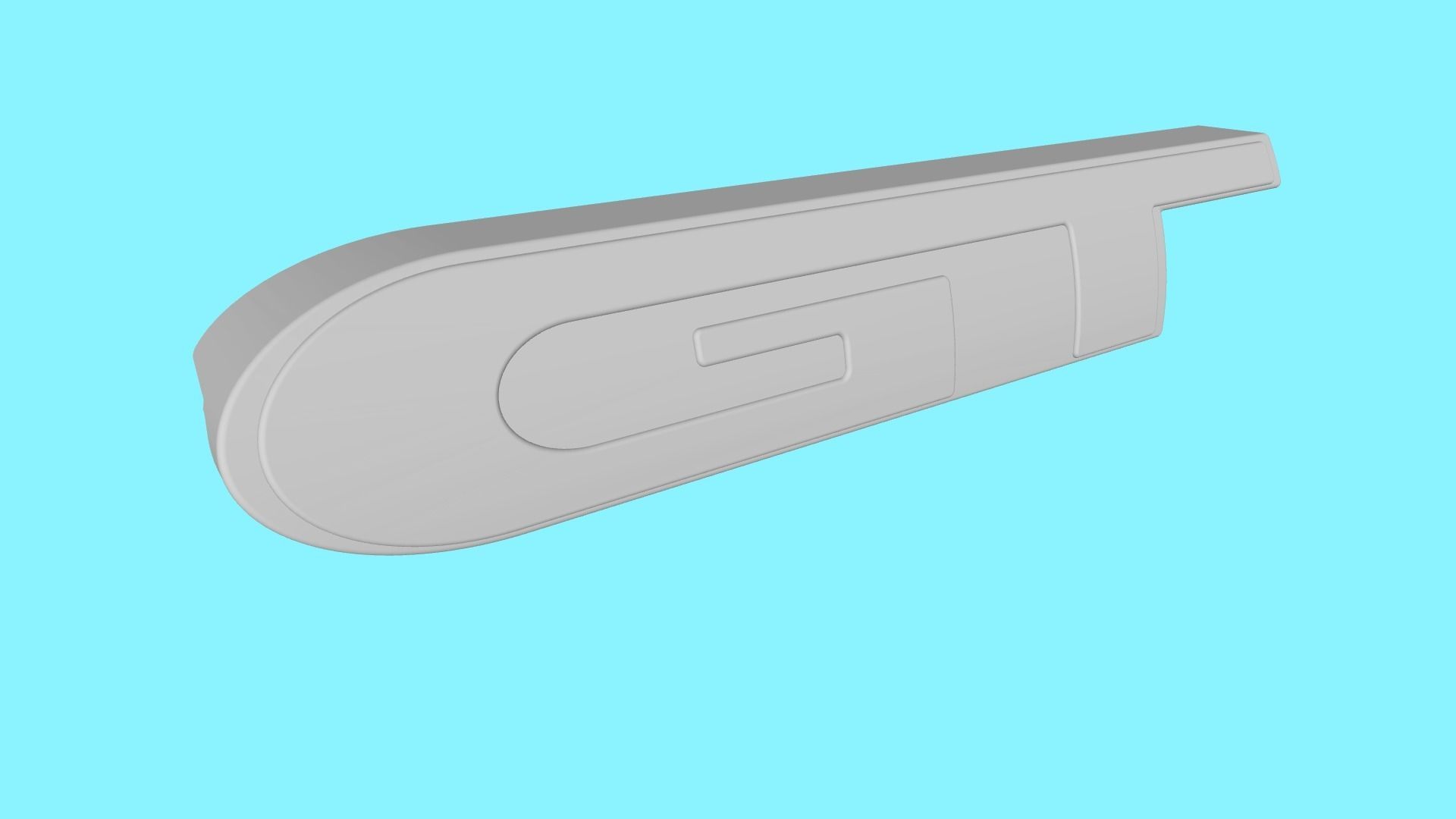 Toyota Starlet GT badge 3D print model_26