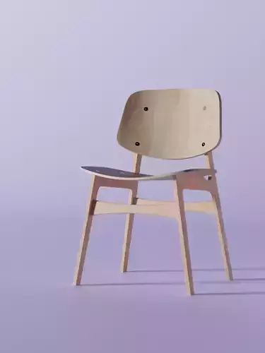 PBR WOODEN CHAIR