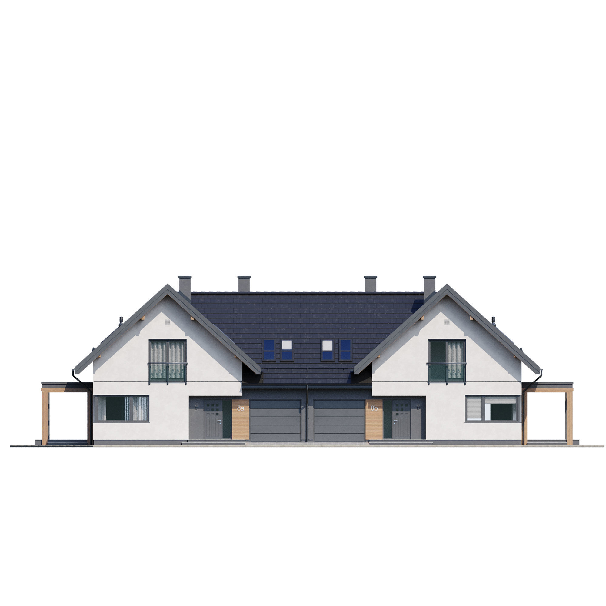 Cottage V8 3D model_4