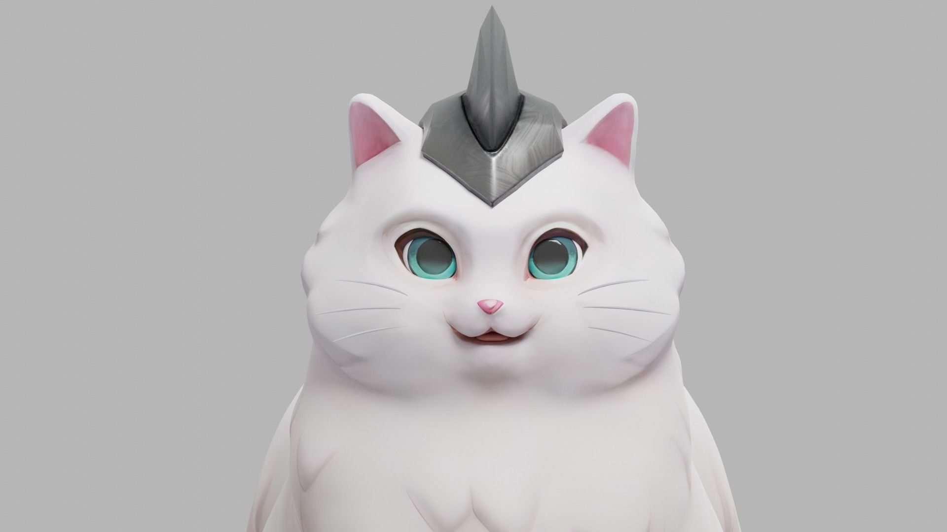 CAT - MITIZI Low-poly 3D model_13