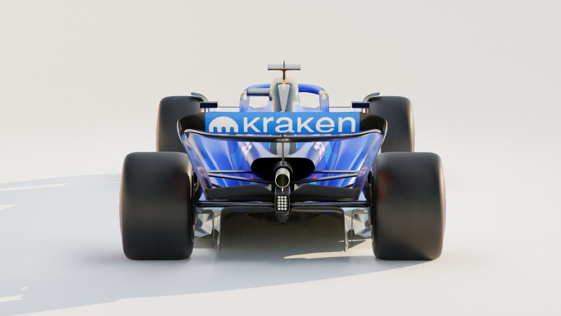 Williams FW45 3D model_6