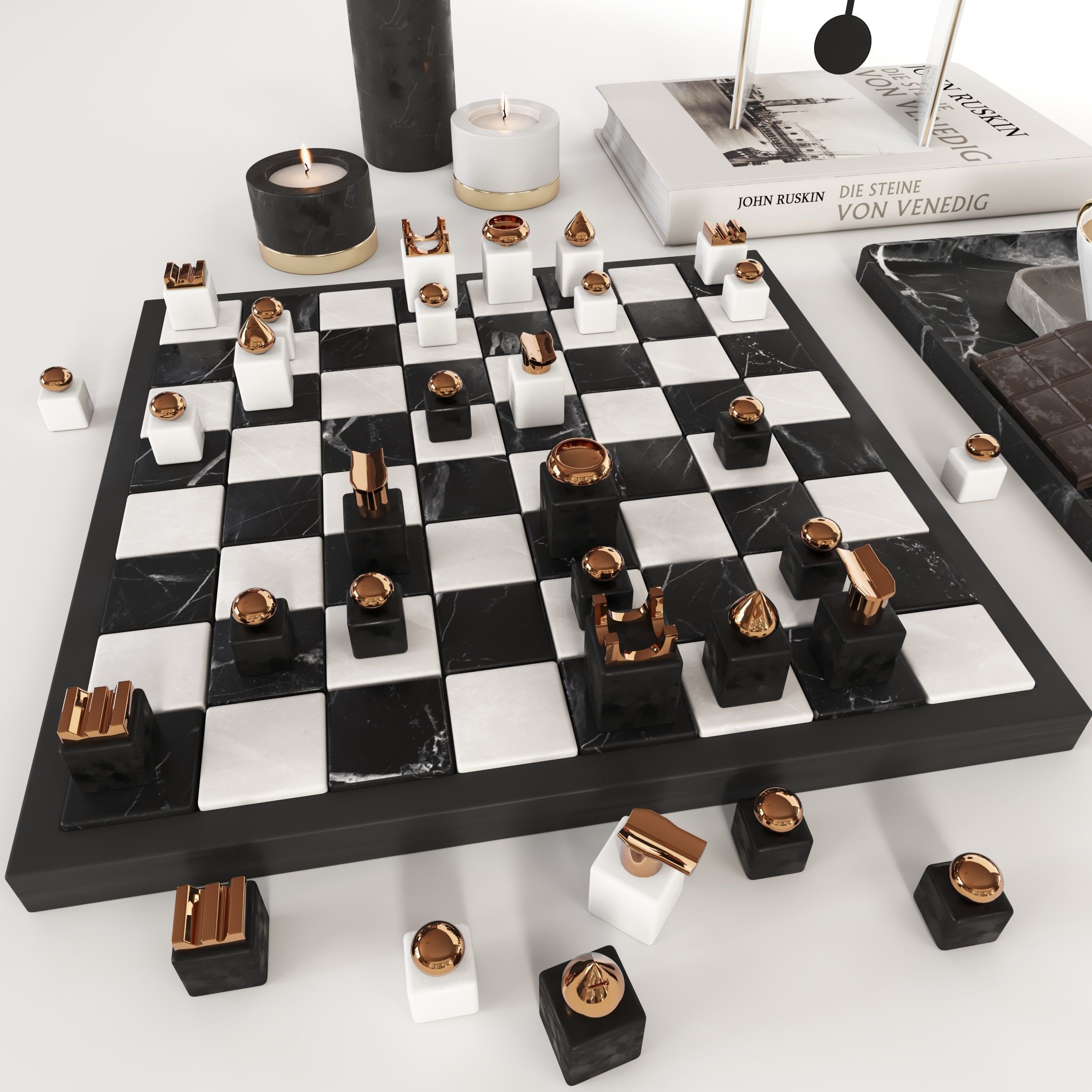 Decoraive set 02 3D model_6